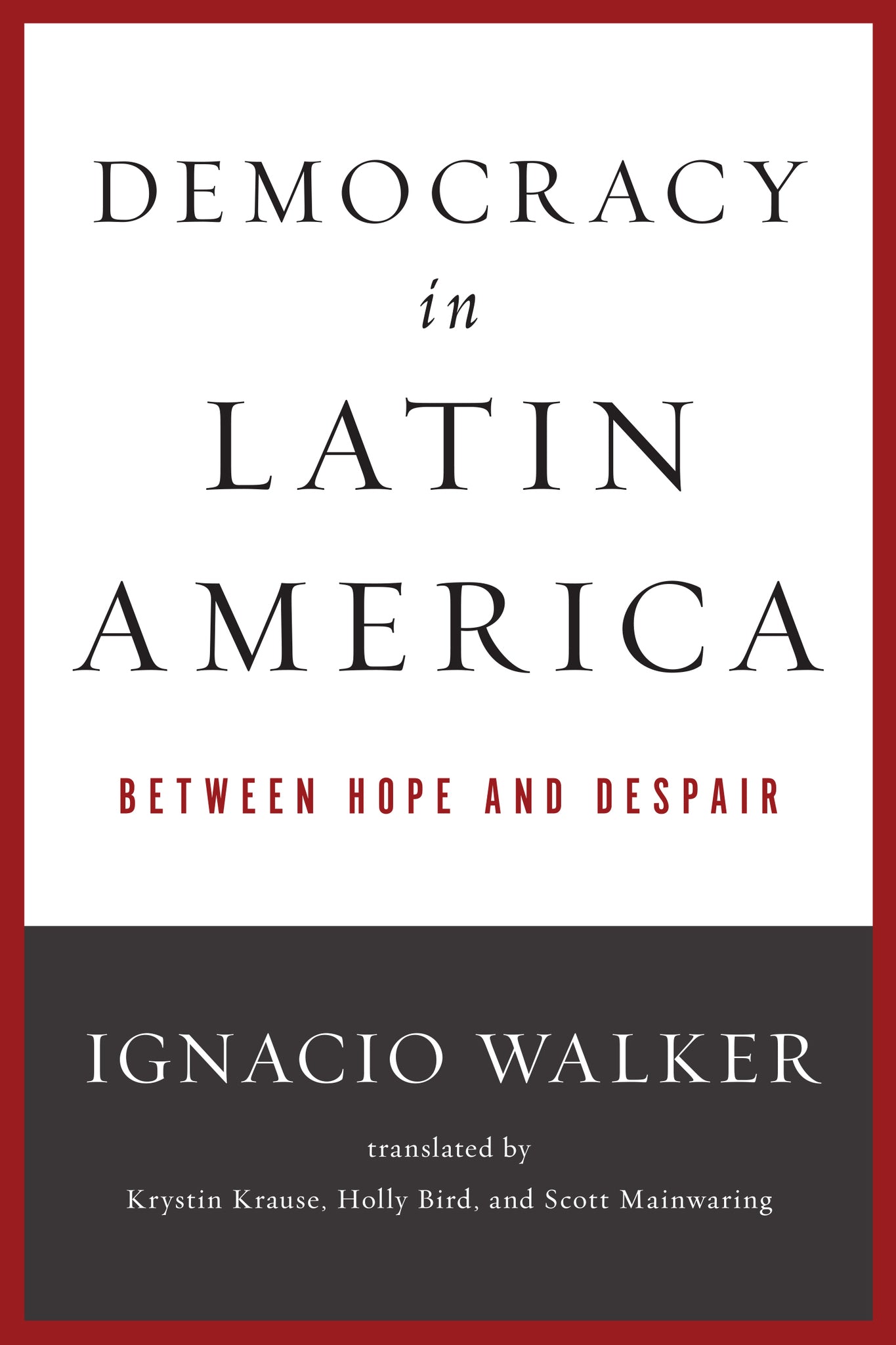 Cover image for Democracy in Latin America ISBN 9780268019723