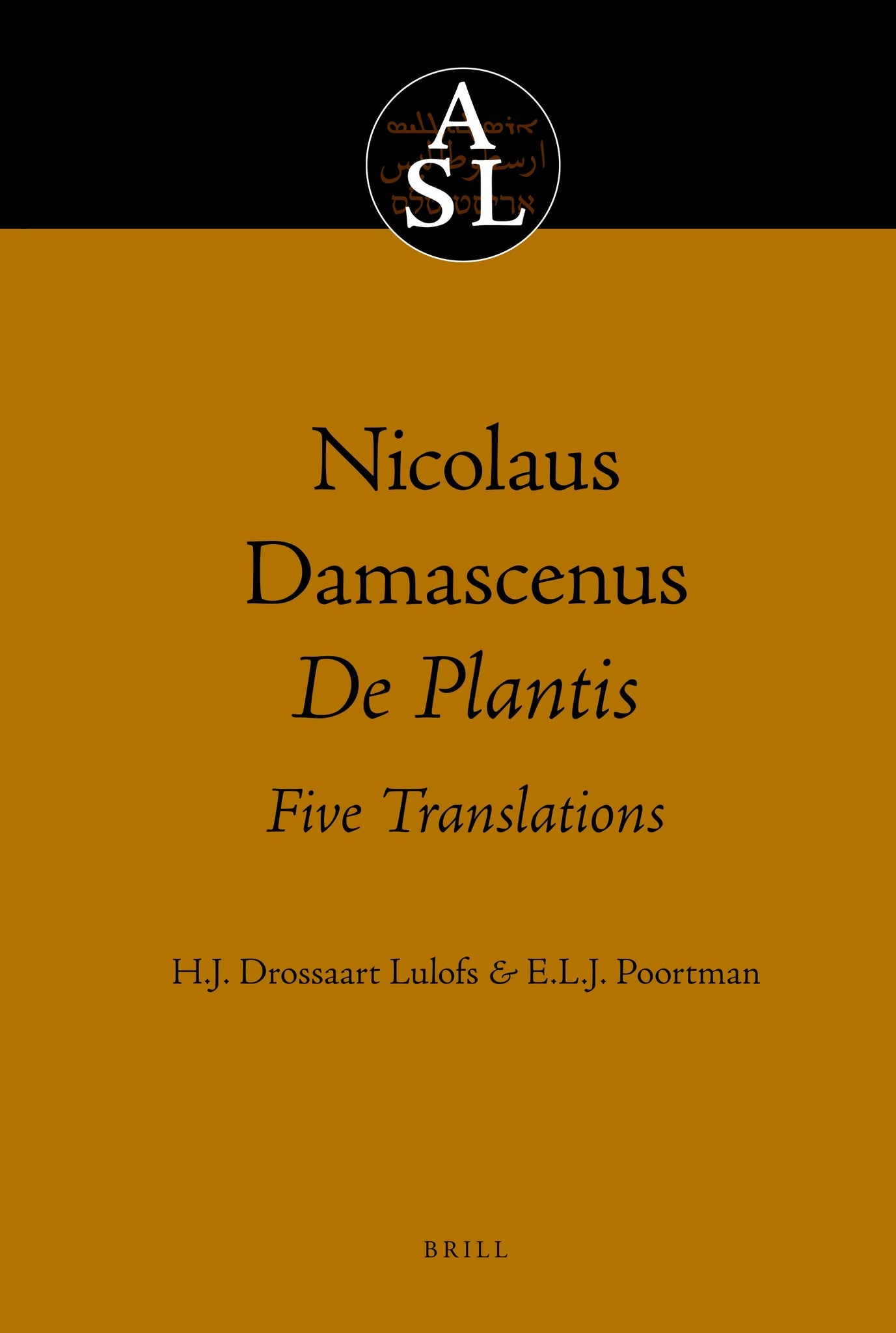 Nicolaus Damascenus. De Plantis. Five Translations