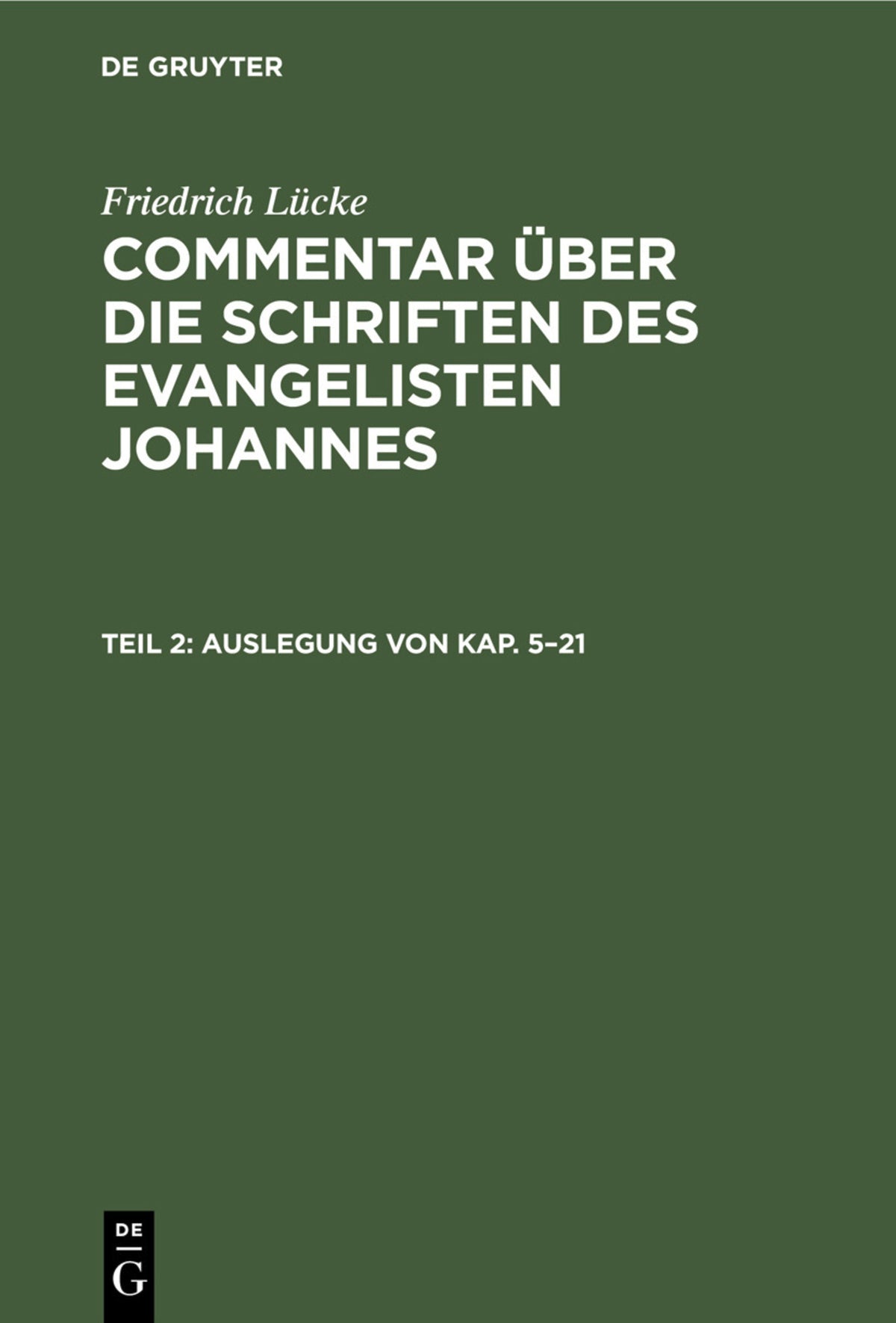 Auslegung von Kap. 5–21