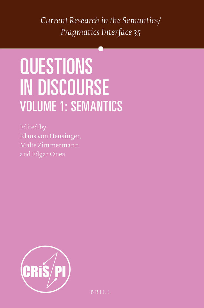 Cover image for Questions in Discourse ISBN 9789004378292
