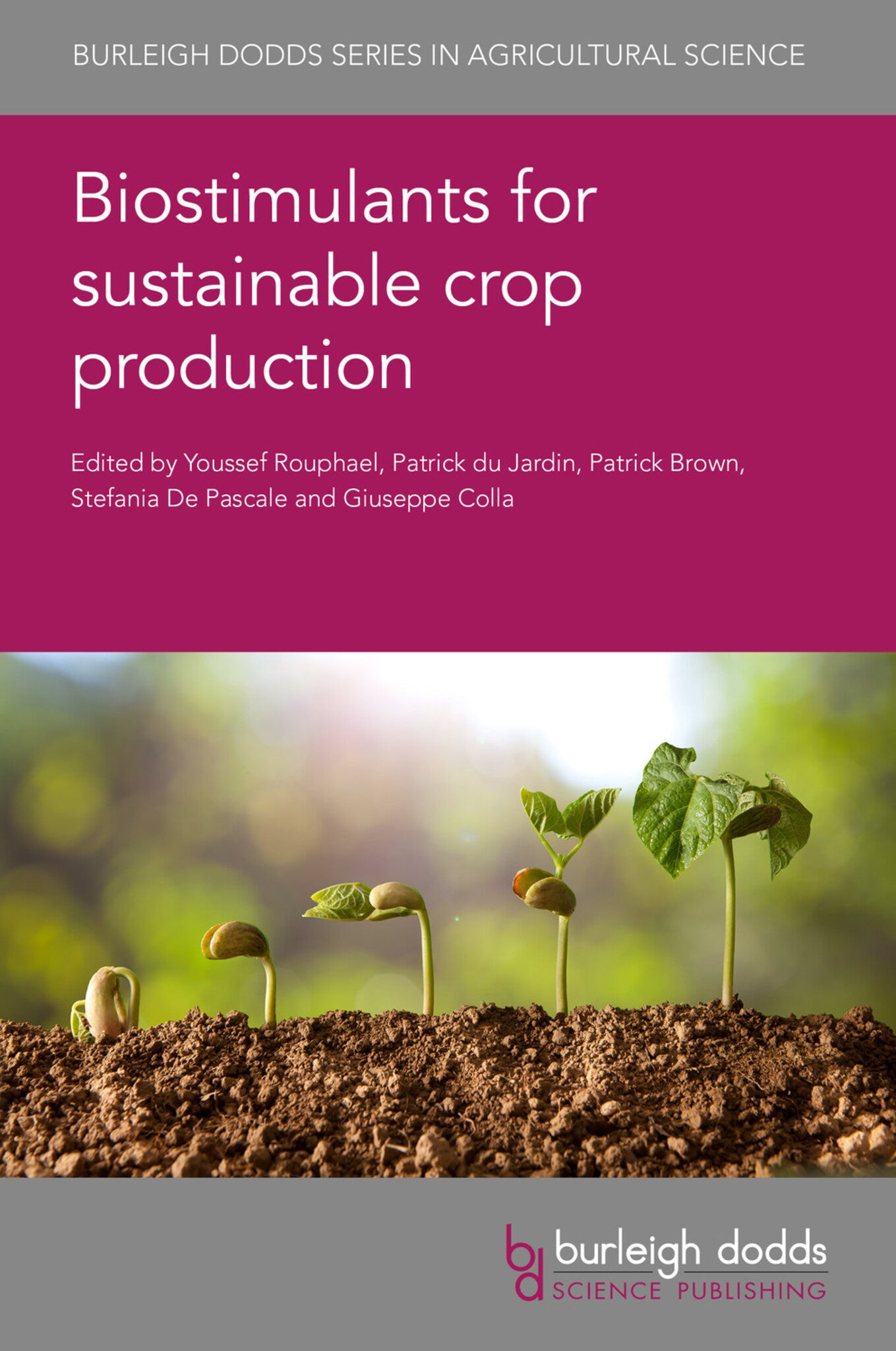 Cover image for Biostimulants for sustainable crop production ISBN 9781786763365