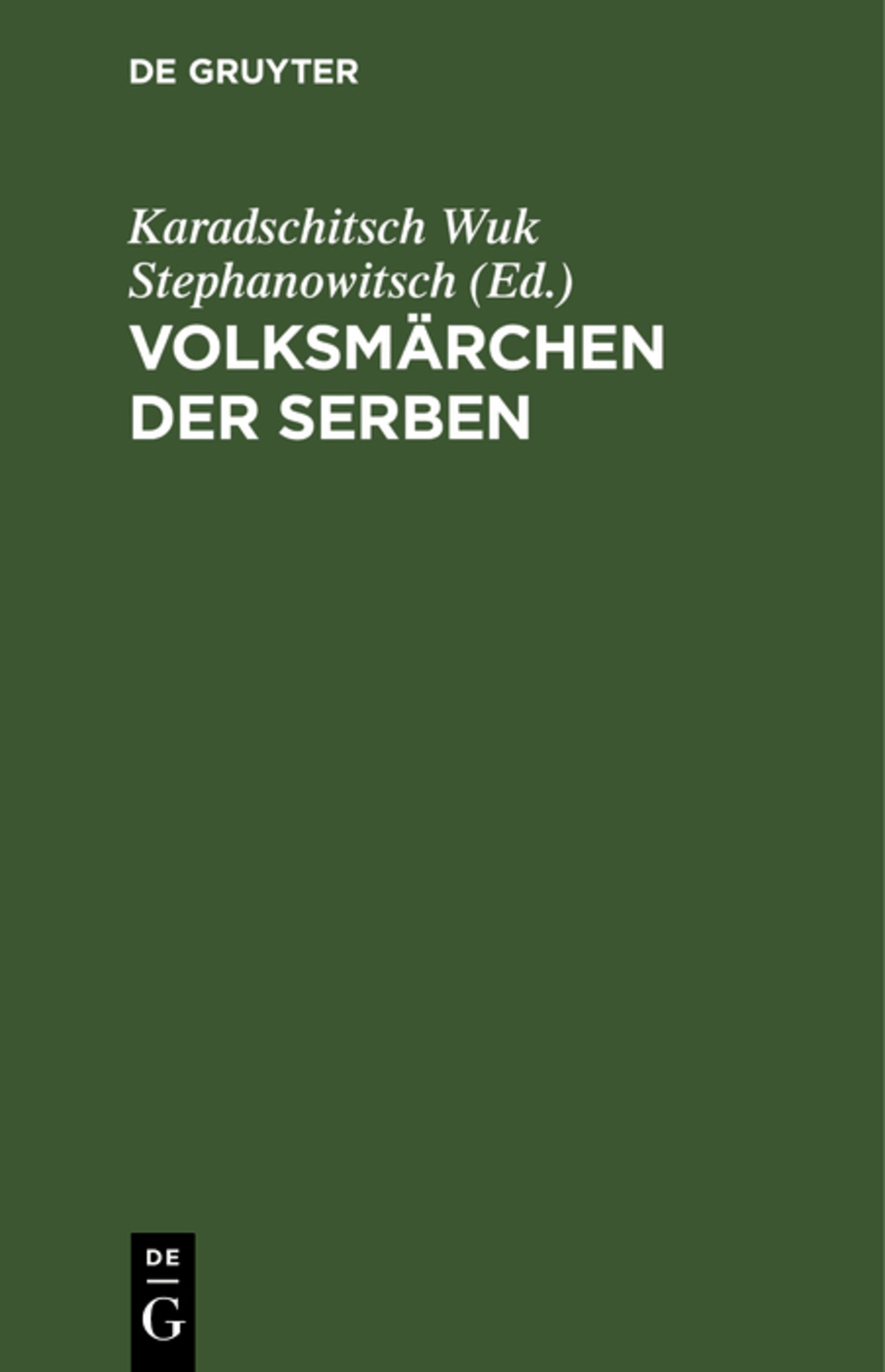 Volksmärchen der Serben