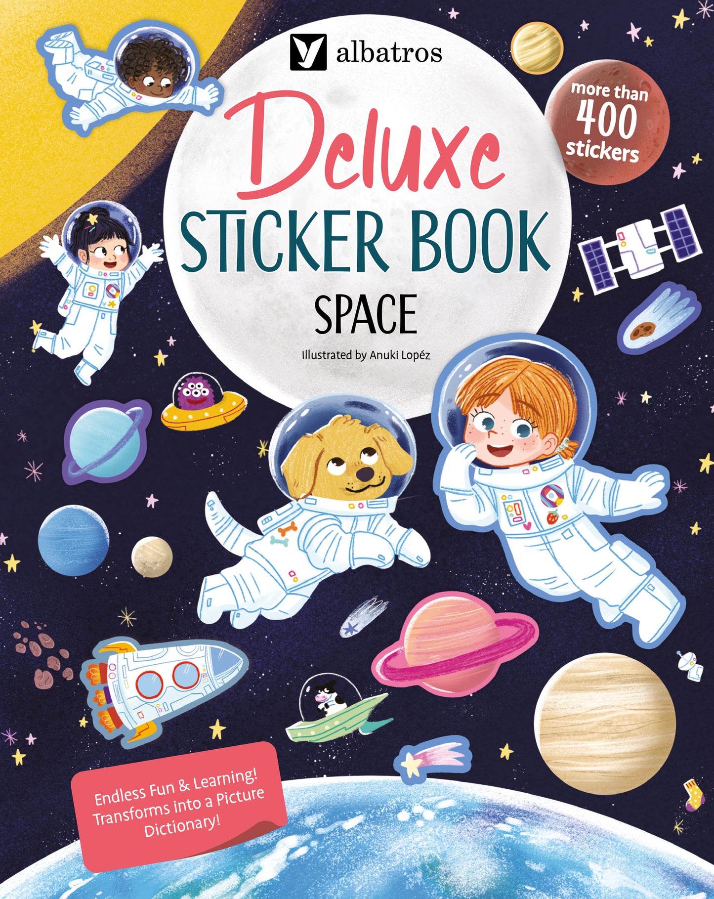Deluxe Sticker Book: Space