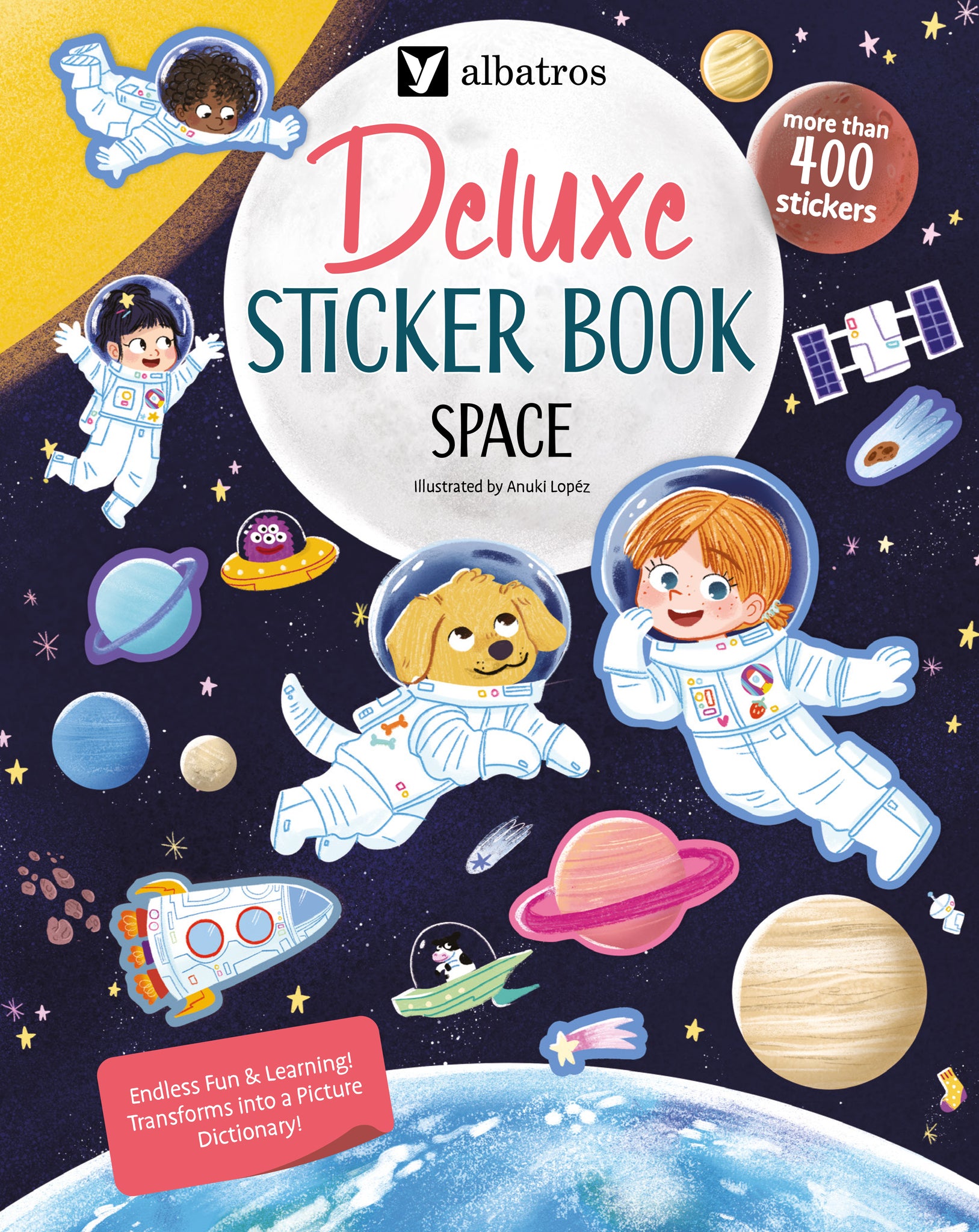 Deluxe Sticker Book: Space