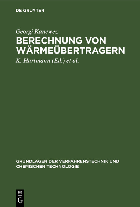 Berechnung von Wärmeübertragern