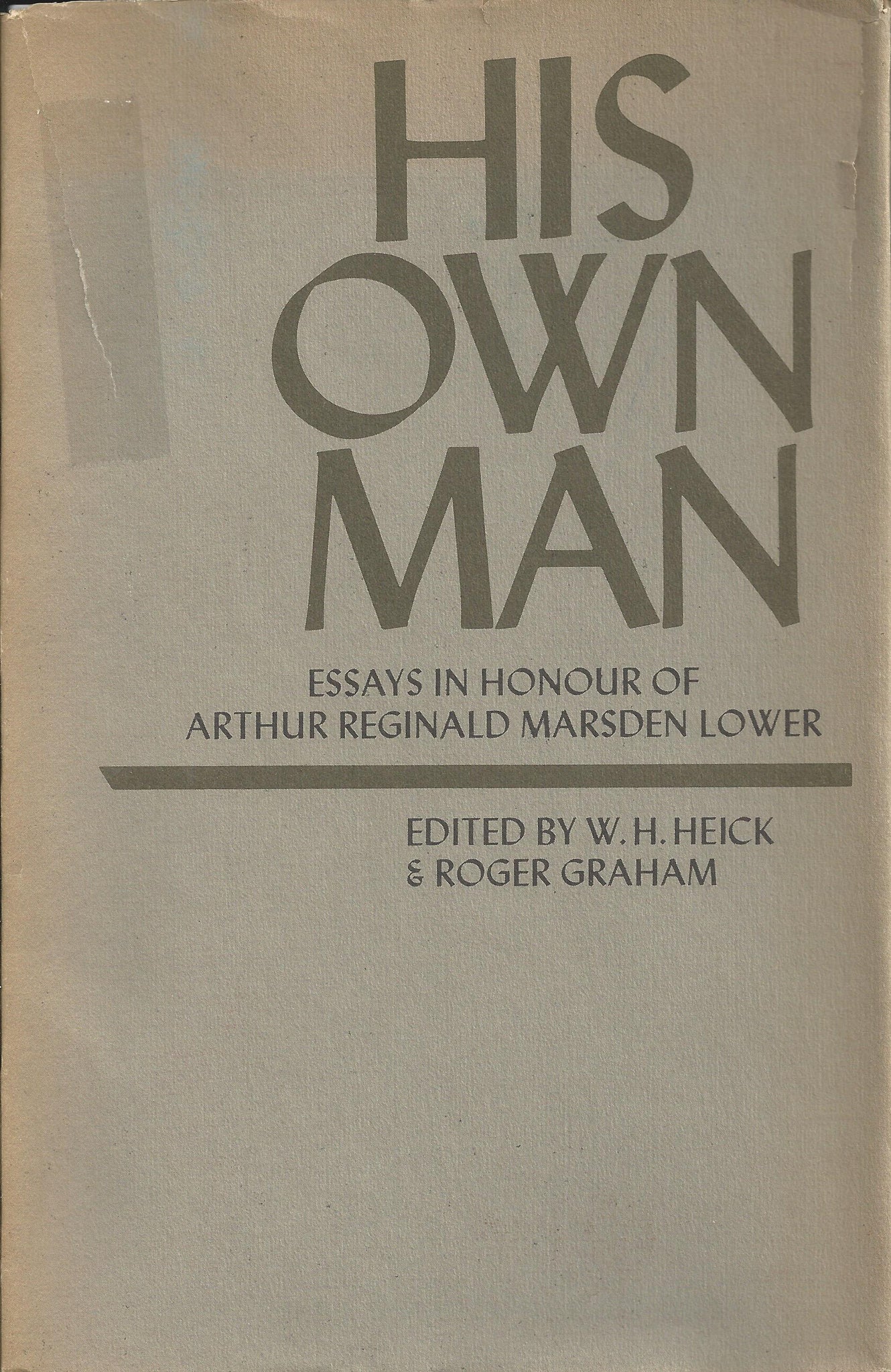 His Own Man