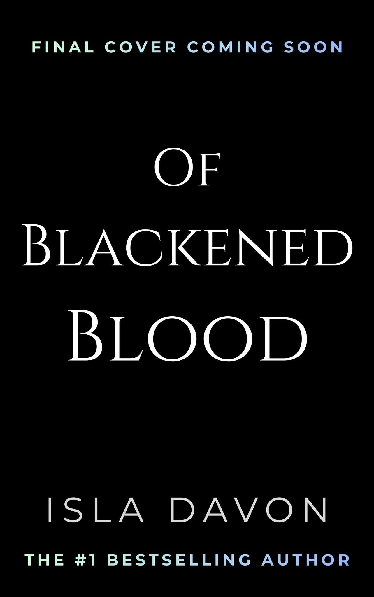 Of Blackened Blood