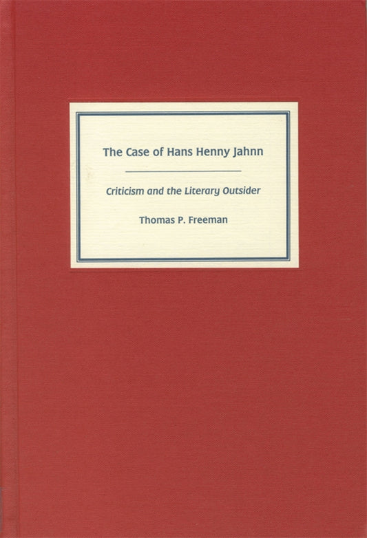 The Case of Hans Henny Jahnn
