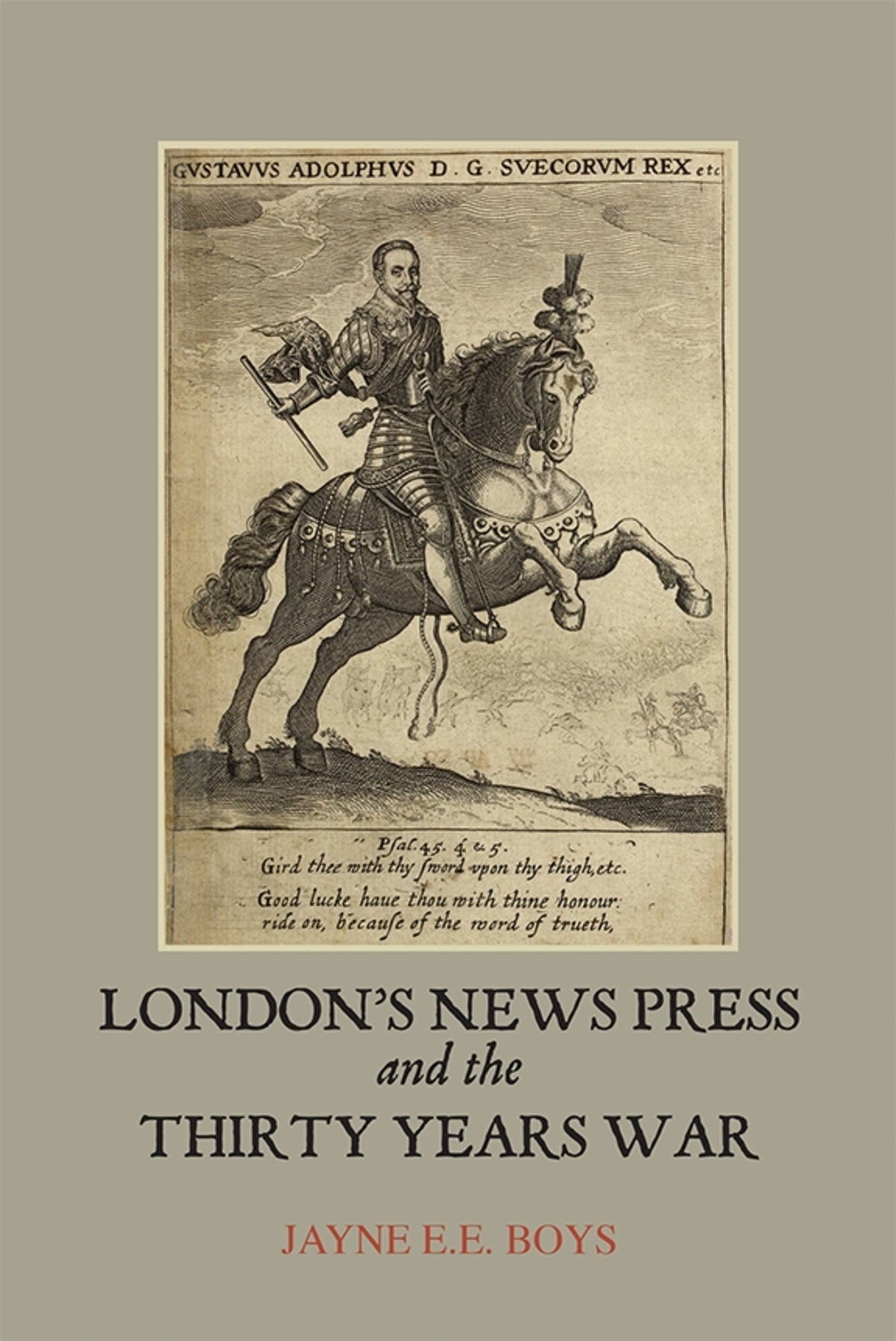 Cover image for London's News Press and the Thirty Years War ISBN 9781843839347