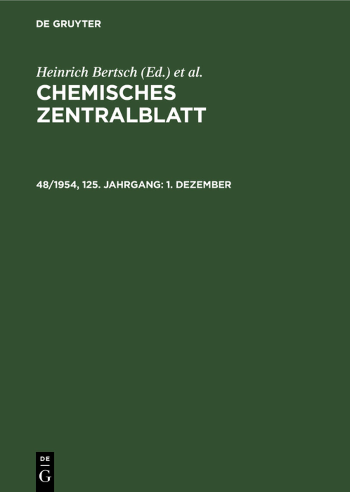 Cover image for 1. Dezember ISBN 9783112493878