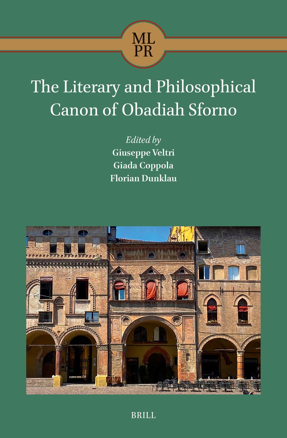 Cover image for The Literary and Philosophical Canon of Obadiah Sforno ISBN 9789004685635