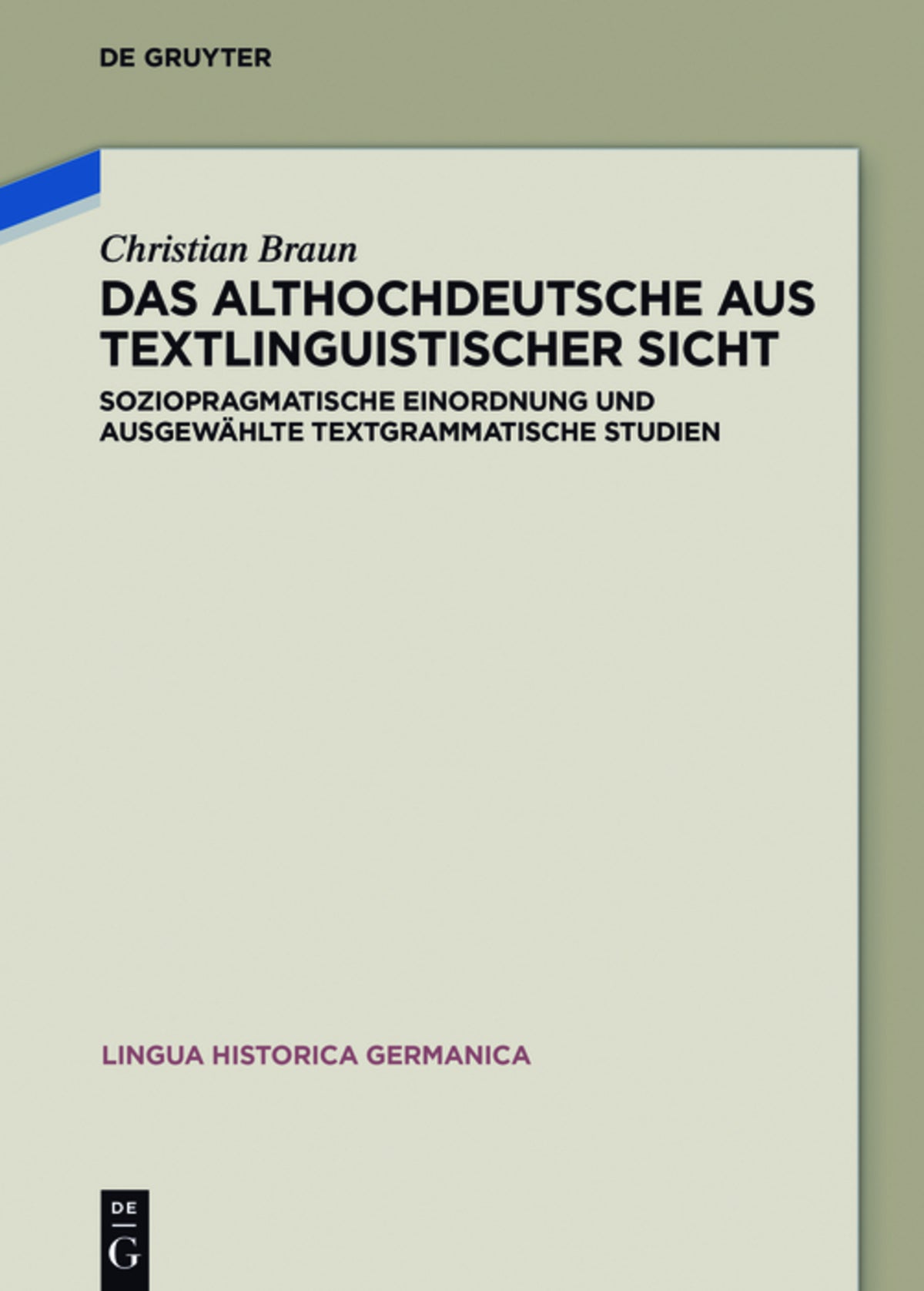 Fachtexte des Spätmittelalters und der Frühen Neuzeit