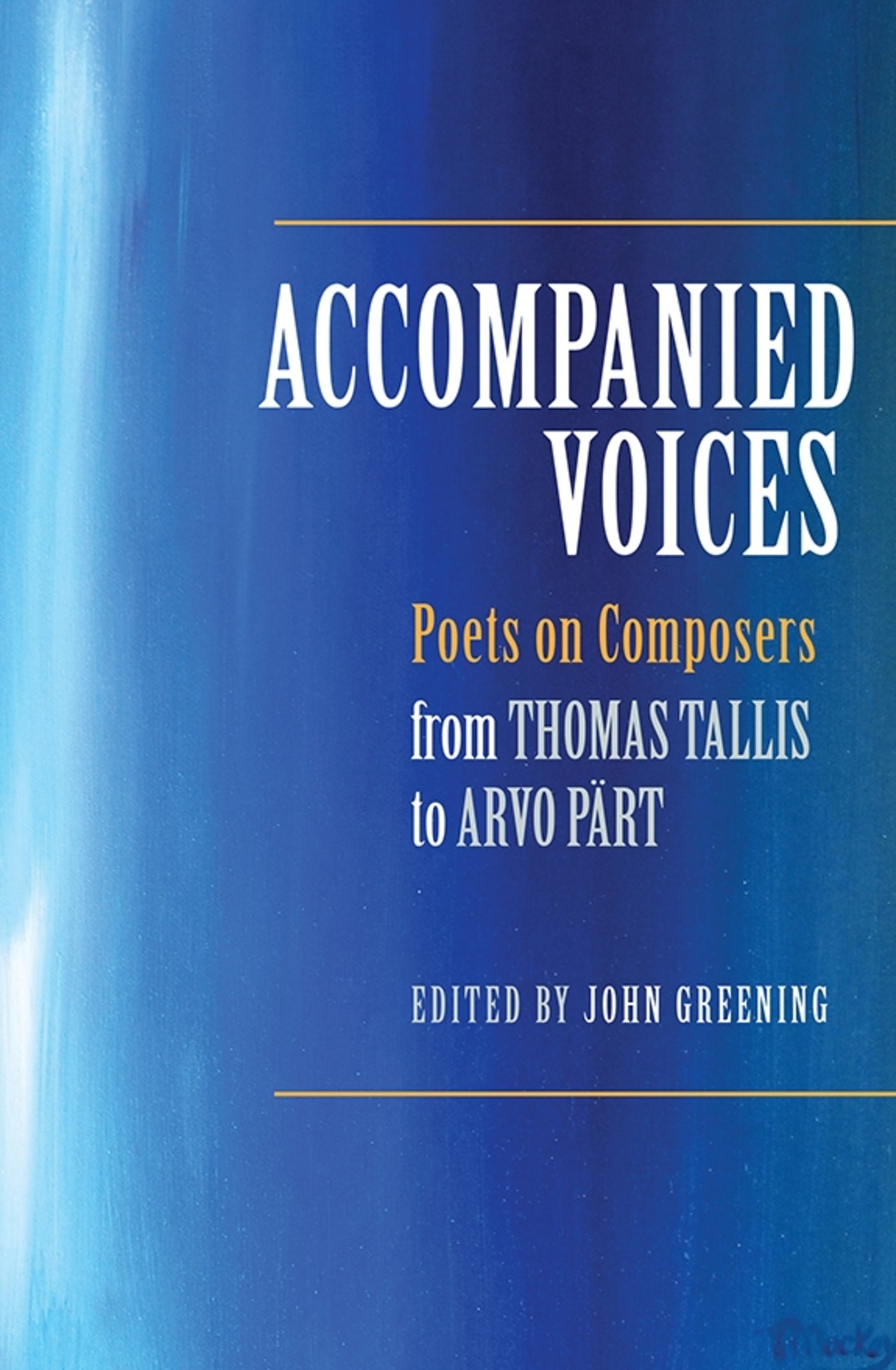 Cover image for Accompanied Voices ISBN 9781783270156