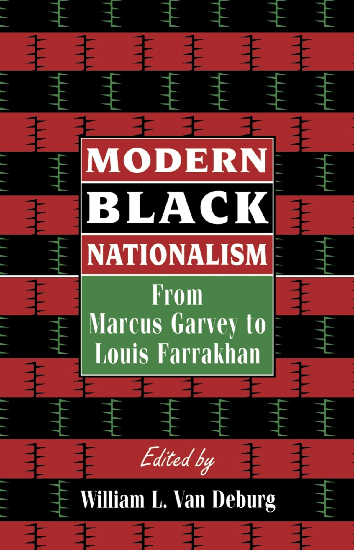 Cover image for Modern Black Nationalism ISBN 9780814787892