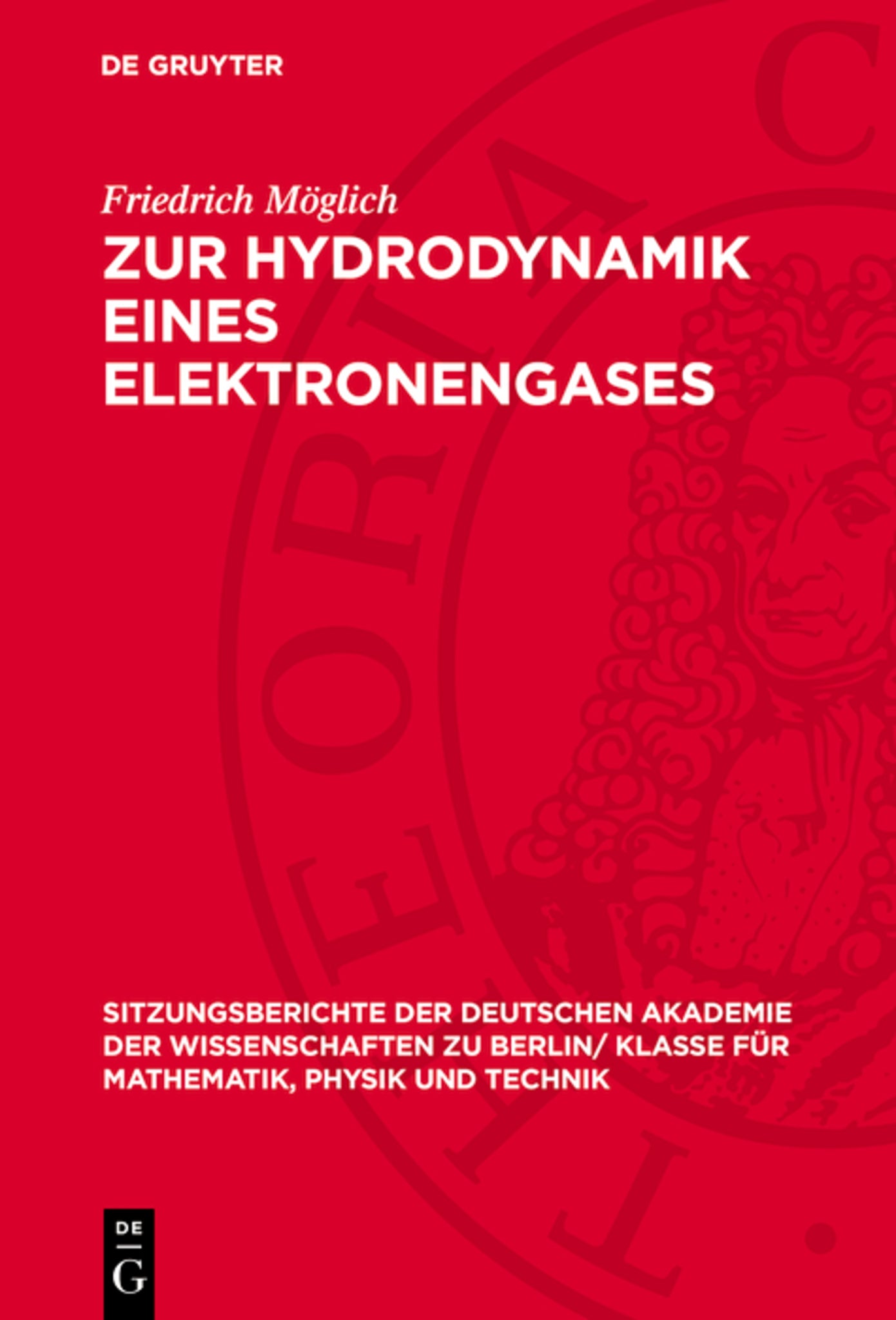 Zur Hydrodynamik eines Elektronengases