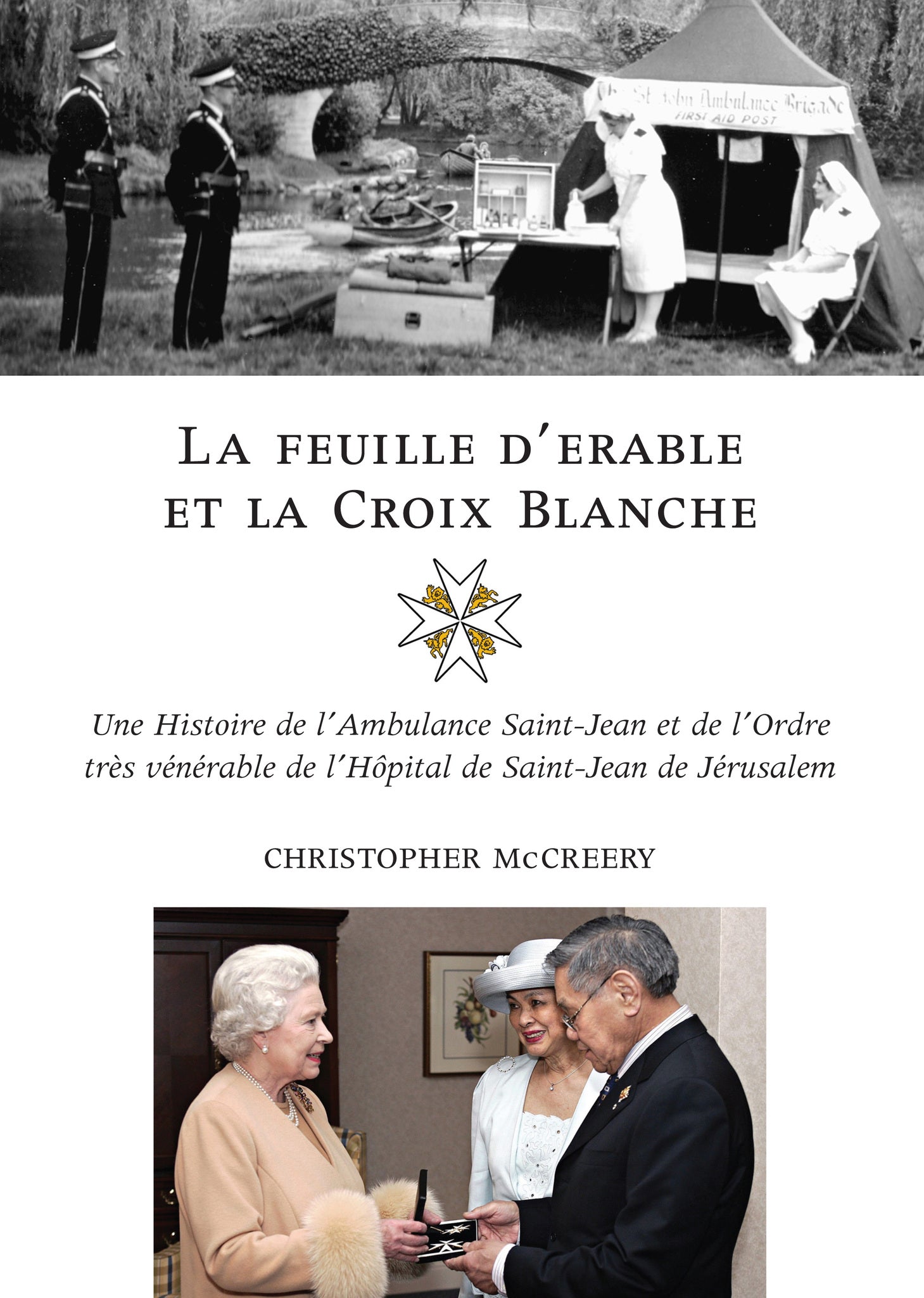 Cover image for La feuille d'érable et la Croix-Blanche ISBN 9781550027471