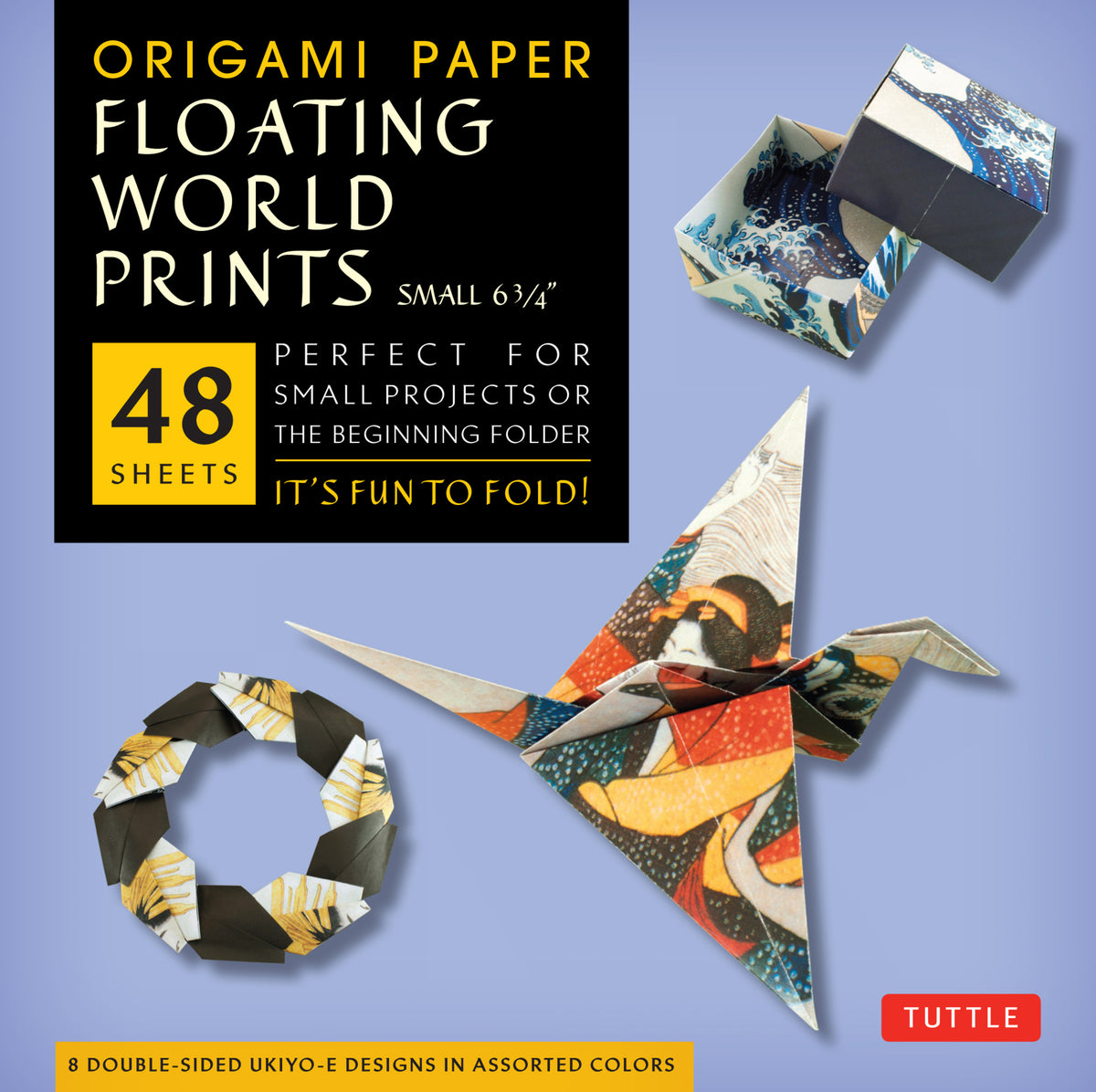 Cover image for Origami Paper - Floating World Prints Small 6 3/4"-48 Sheets ISBN 9780804843409