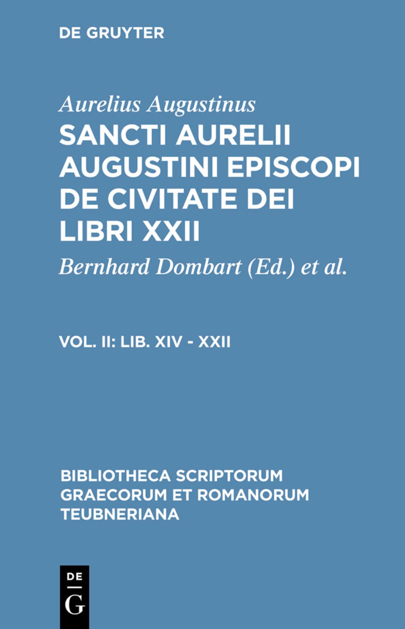 Cover image for Lib. XIV - XXII ISBN 9783598711053