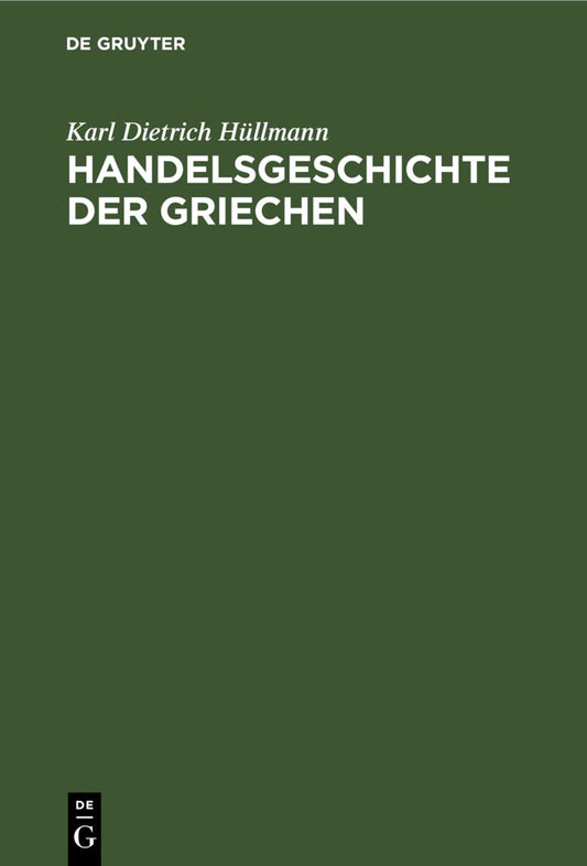 Handelsgeschichte der Griechen