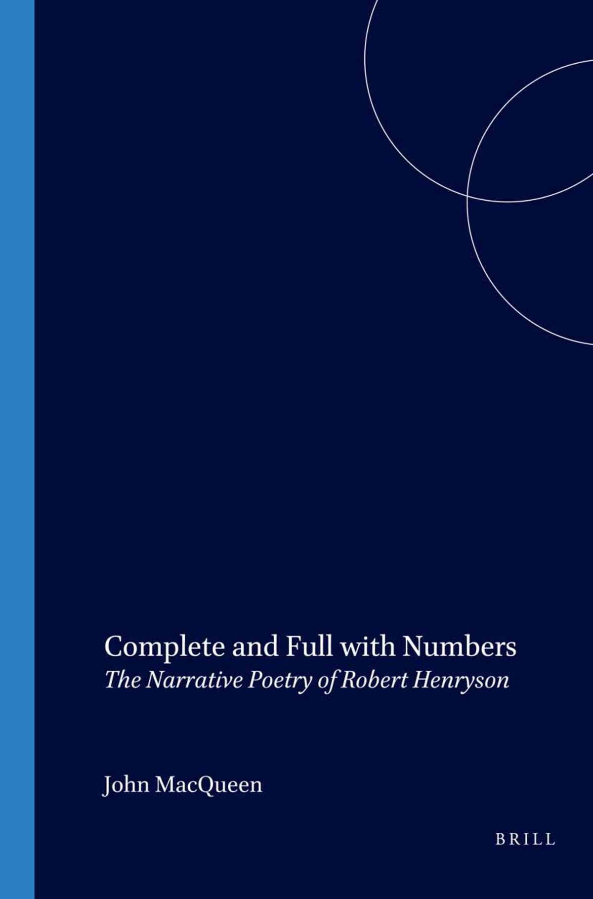 Cover image for Complete and Full with Numbers ISBN 9789042017498