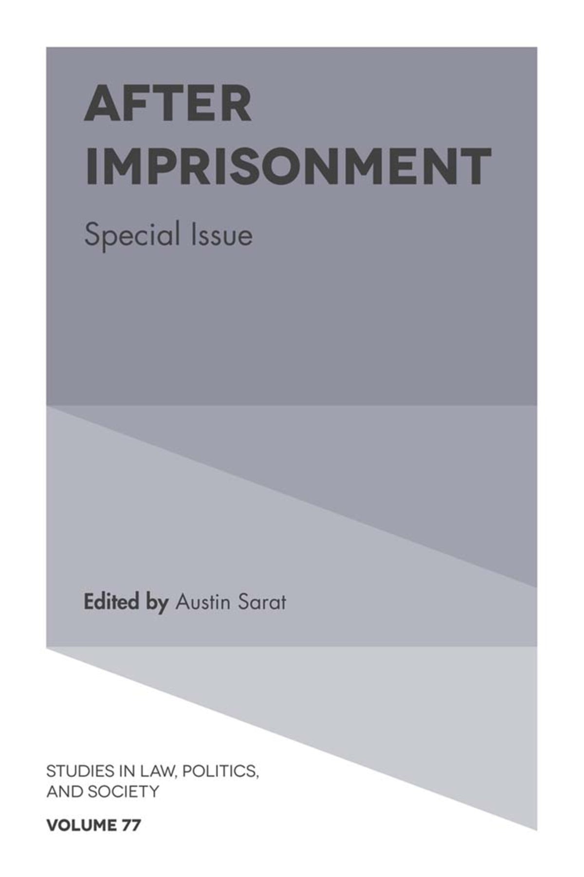 Cover image for After Imprisonment ISBN 9781787692701