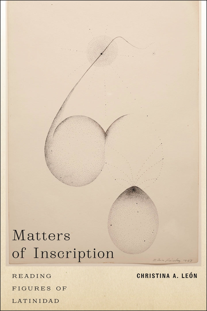 Cover image for Matters of Inscription ISBN 9781479816774