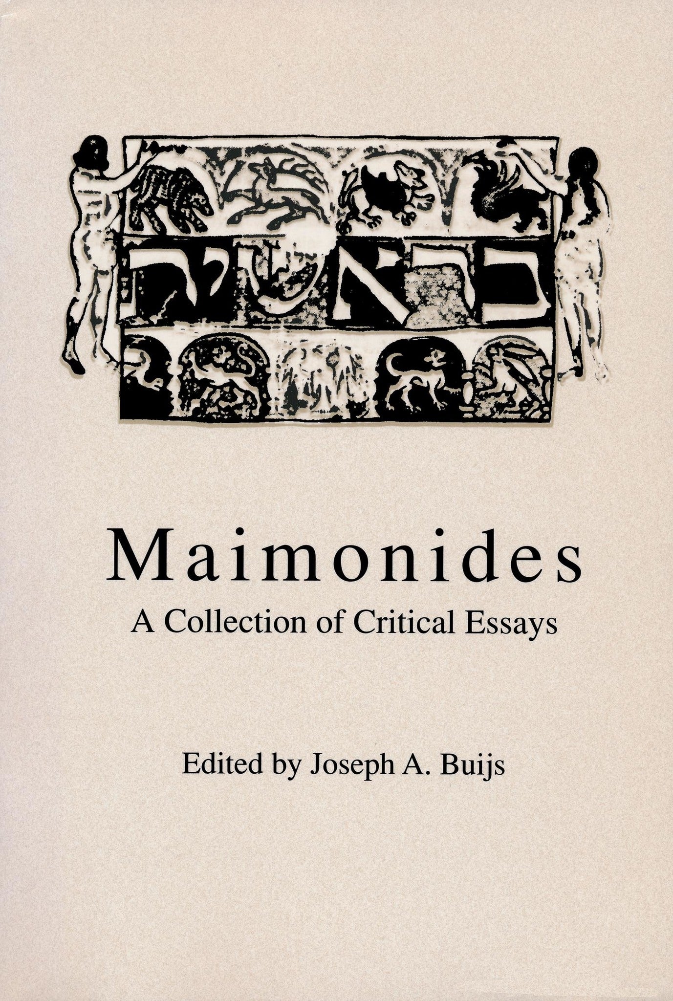 Cover image for Maimonides ISBN 9780268013684