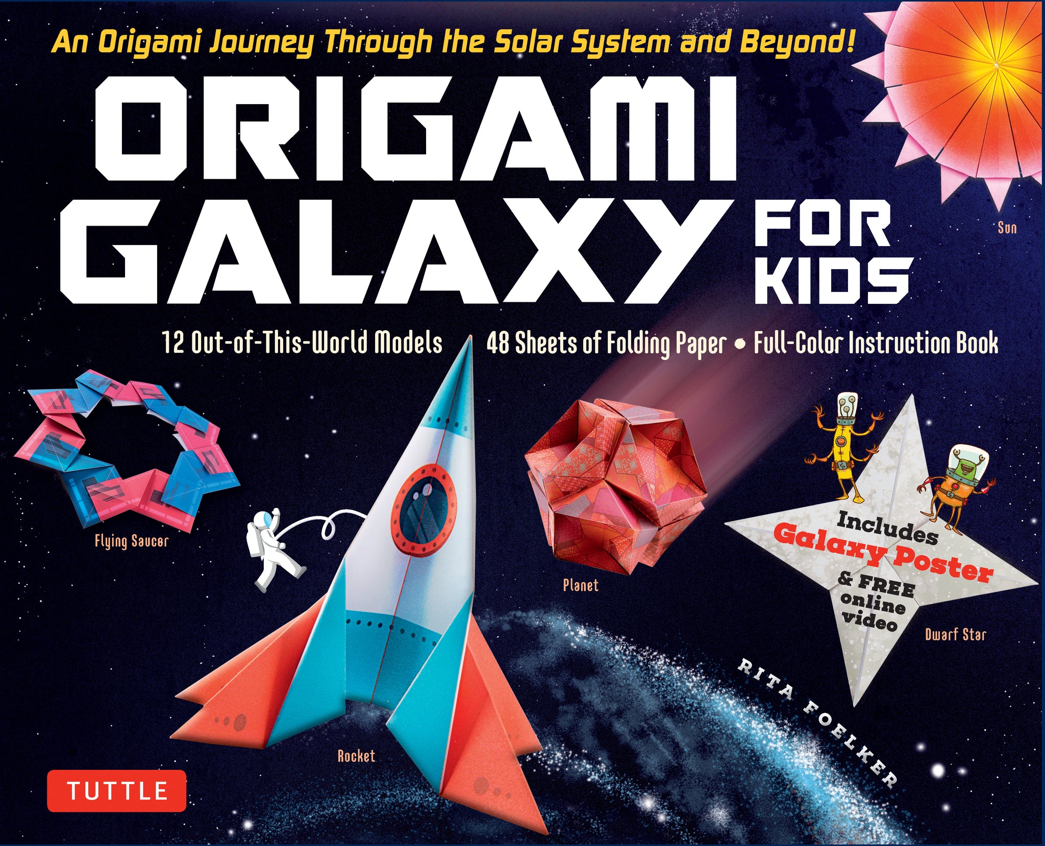 Cover image for Origami Galaxy for Kids Kit ISBN 9780804851015