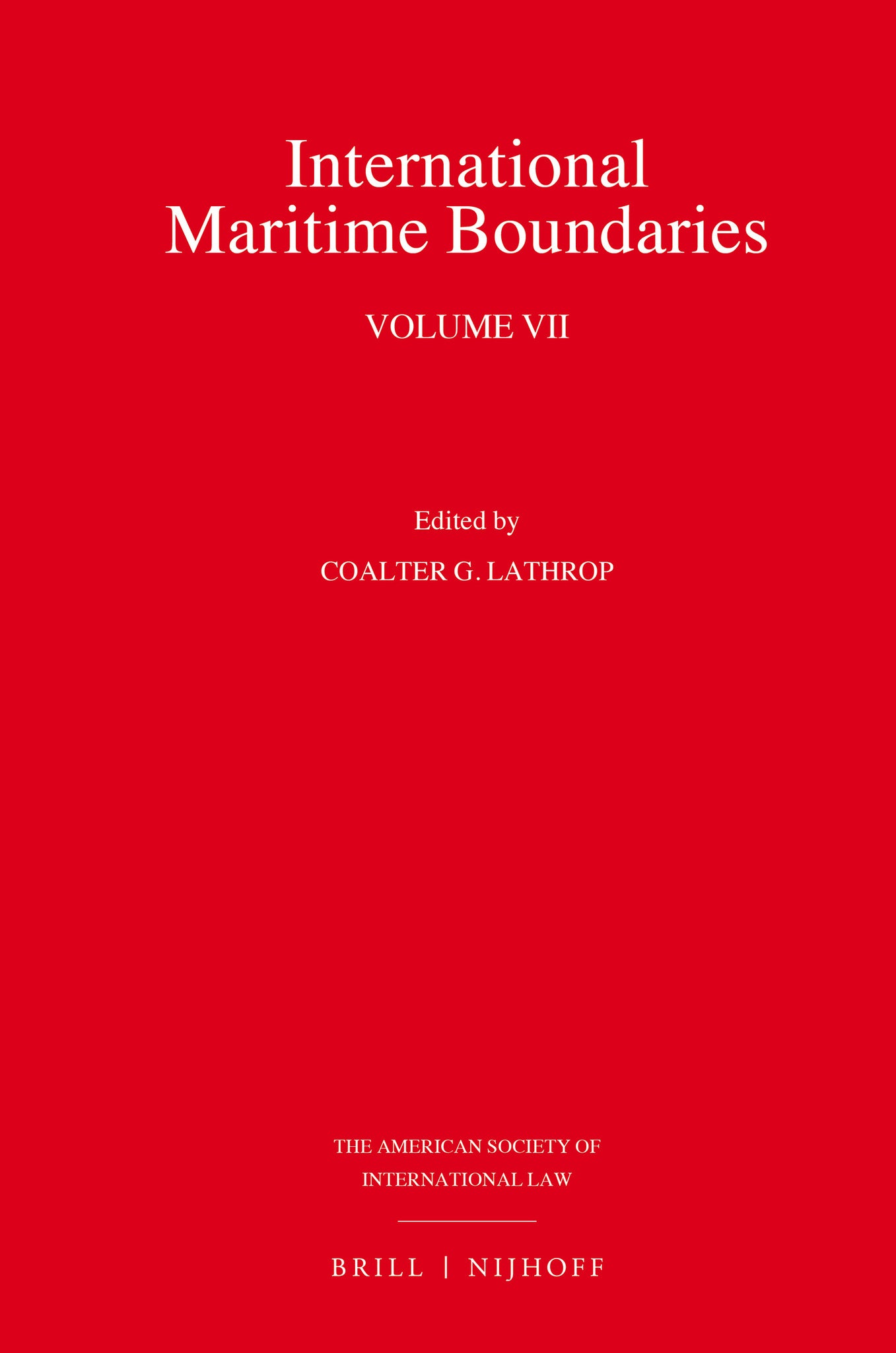 International Maritime Boundaries
