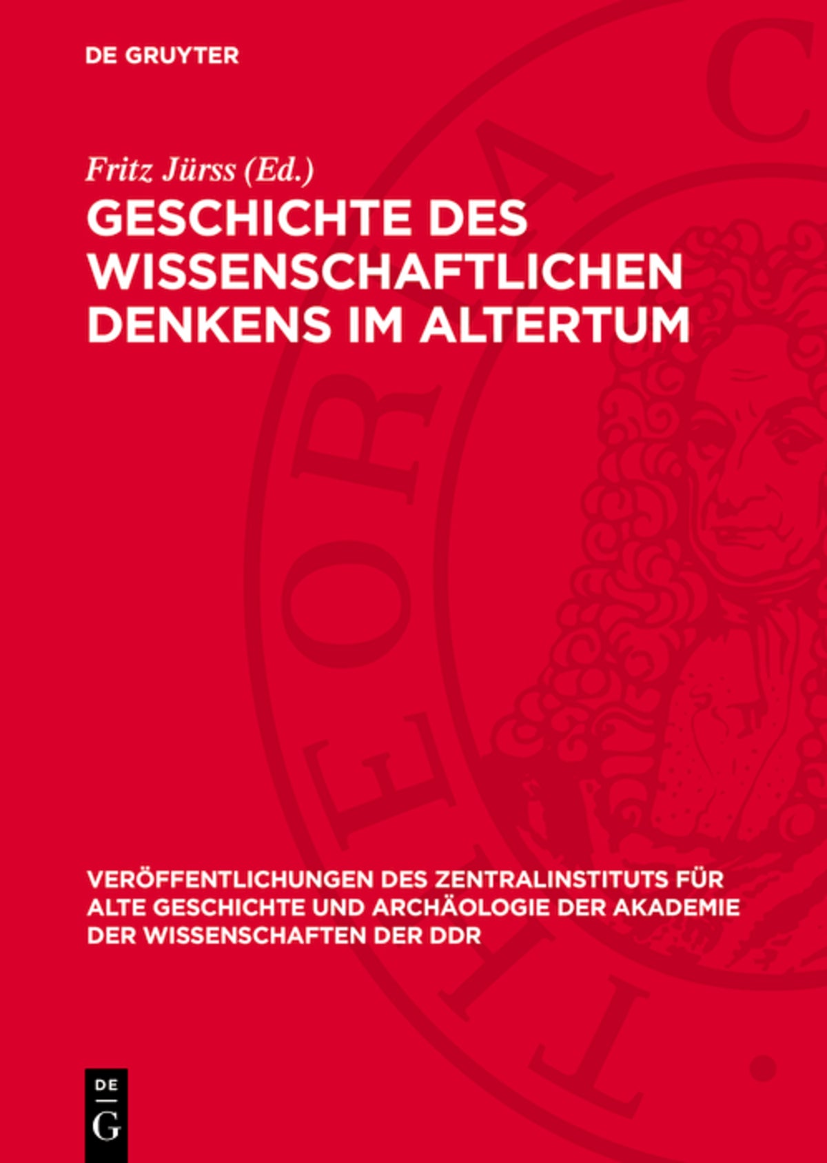 Geschichte des wissenschaftlichen Denkens im Altertum