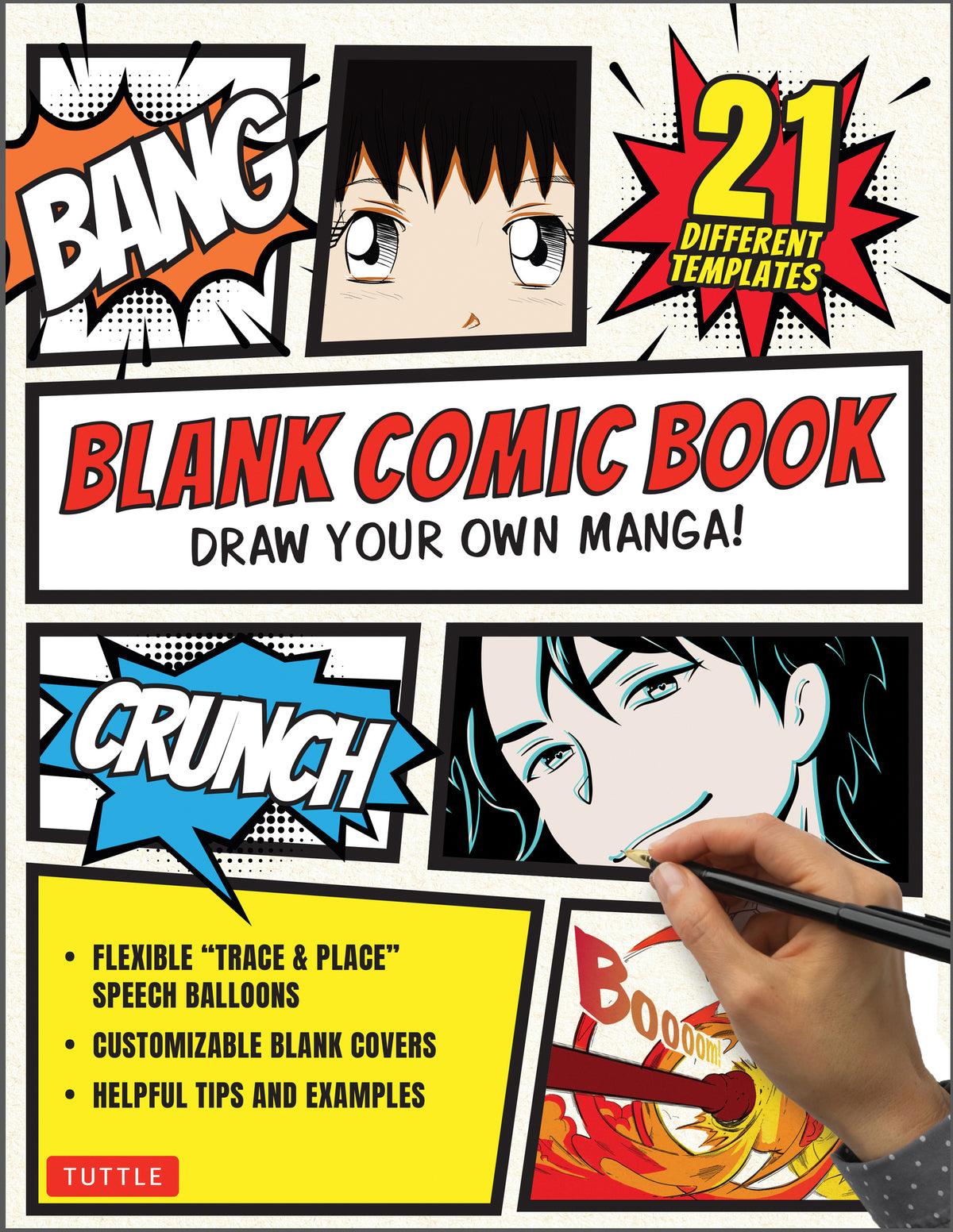 Cover image for Blank Comic Book ISBN 9780804855877