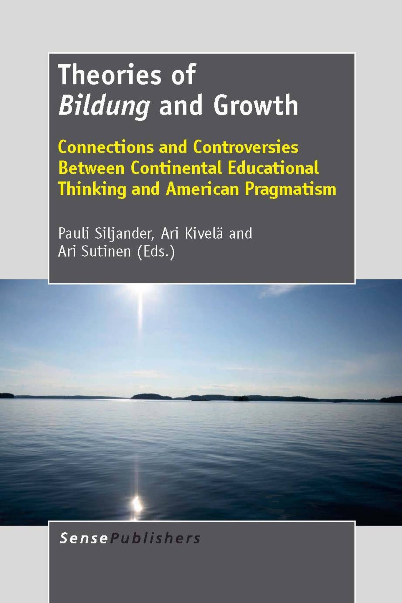 Cover image for Theories of Bildung and Growth ISBN 9789462090293