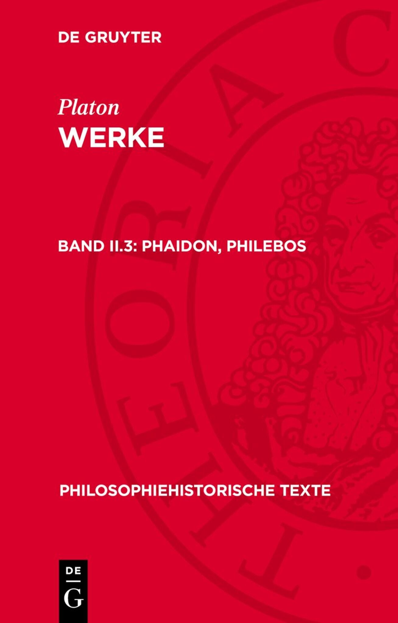 Cover image for Phaidon, Philebos ISBN 9783112714744