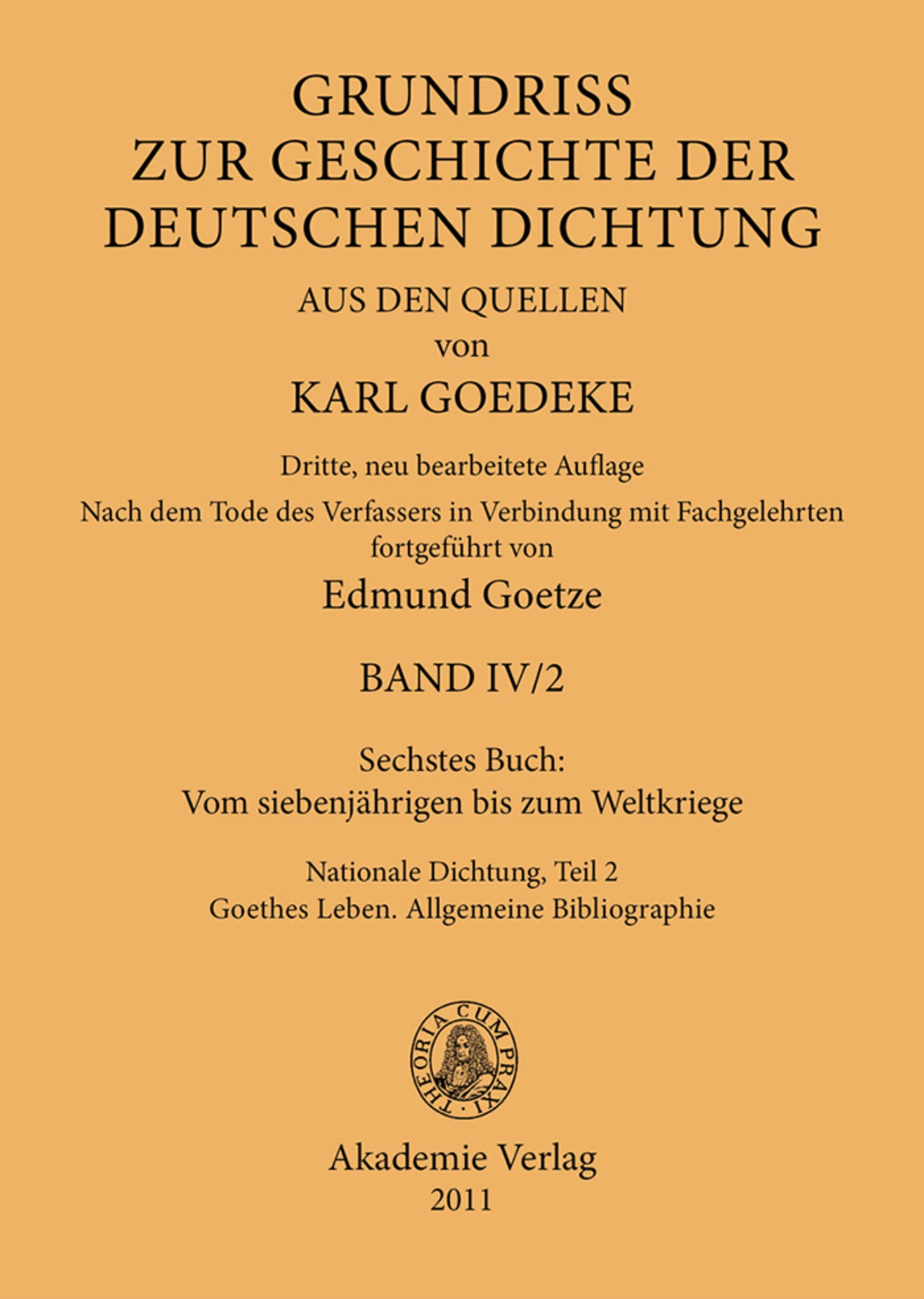 Sechstes Buch: Vom siebenjährigen bis zum Weltkriege