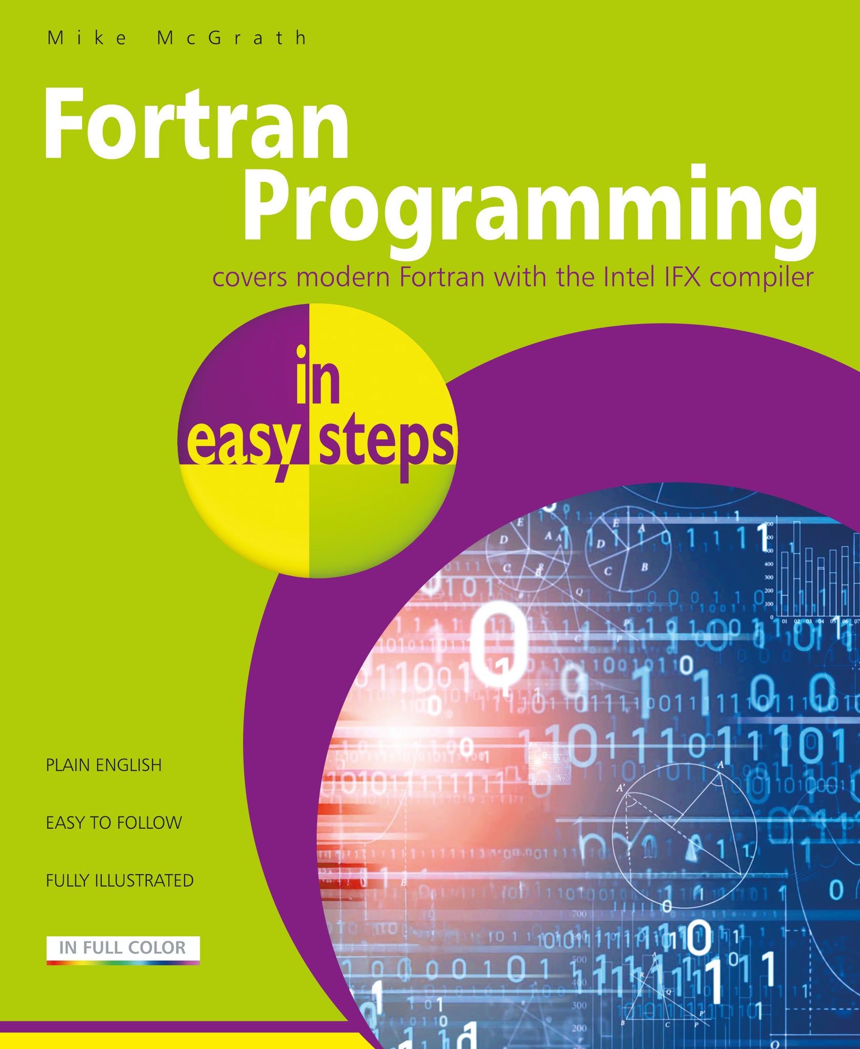 Cover image for Fortran Programming in easy steps ISBN 9781787910355
