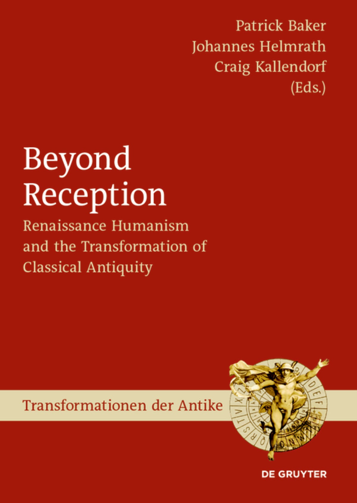 Cover image for Beyond Reception ISBN 9783110635775