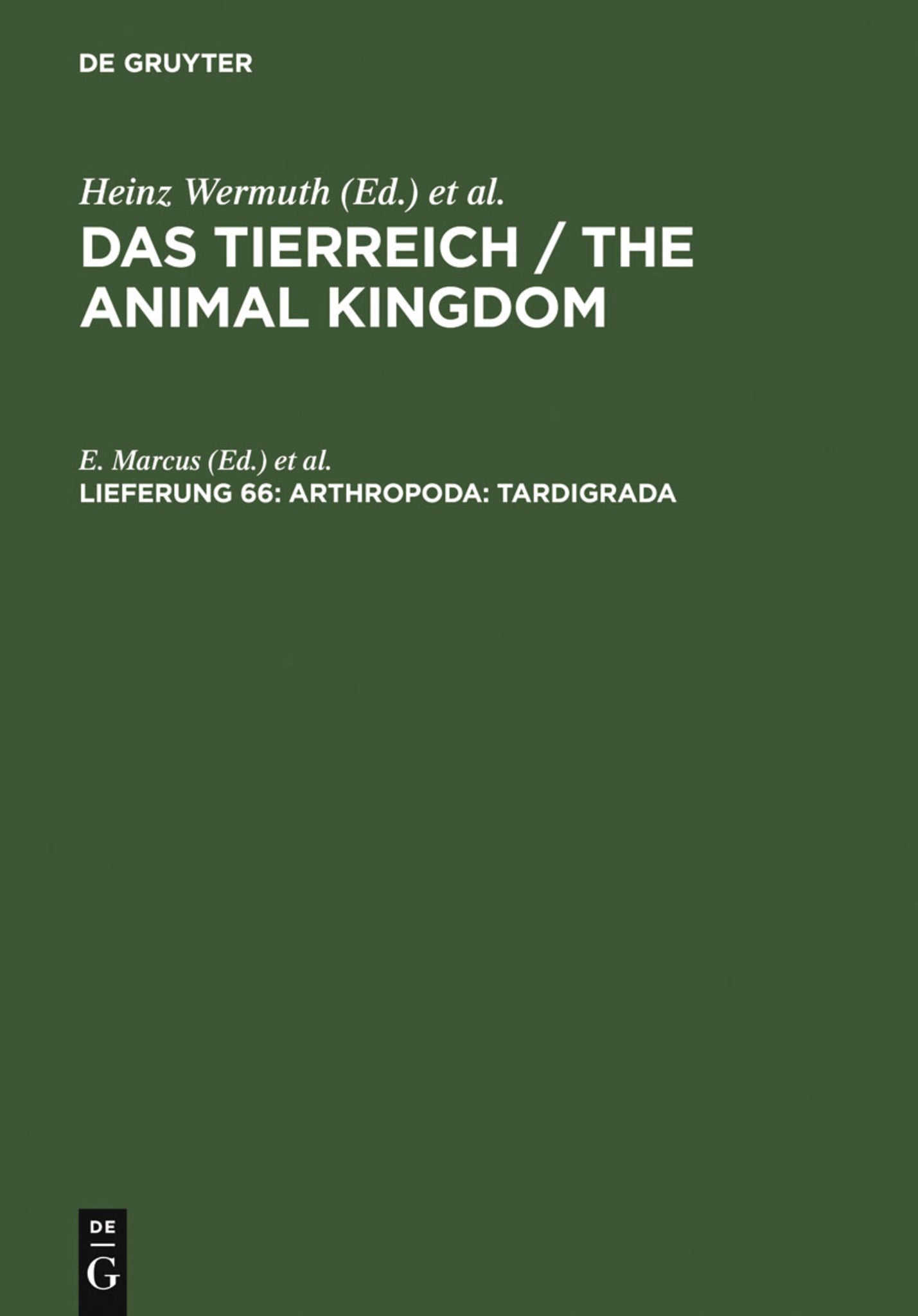 Arthropoda: Tardigrada