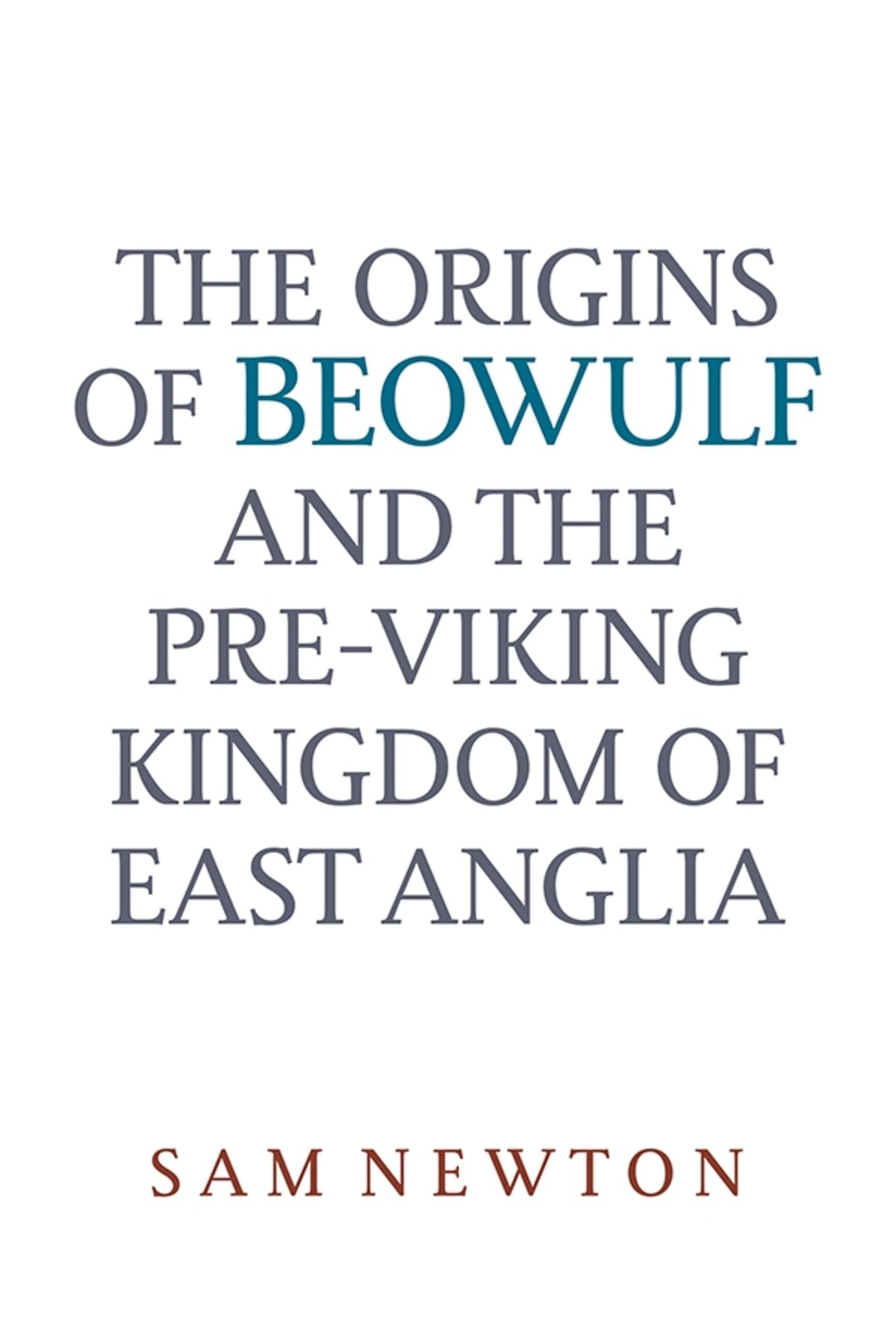 Cover image for The Origins of Beowulf ISBN 9780859914727