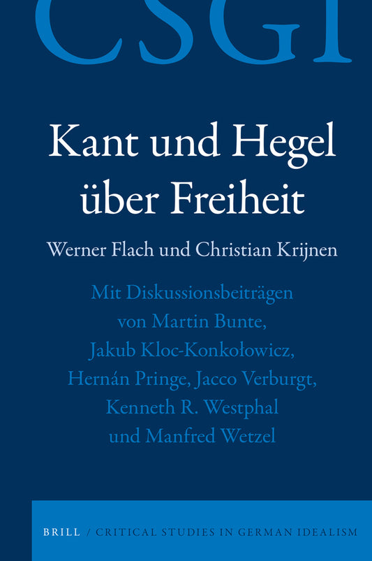 Kant und Hegel über Freiheit