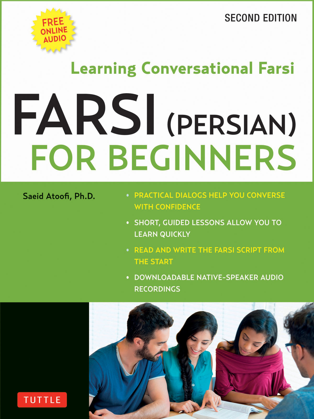 Cover image for Farsi (Persian) for Beginners ISBN 9780804854399