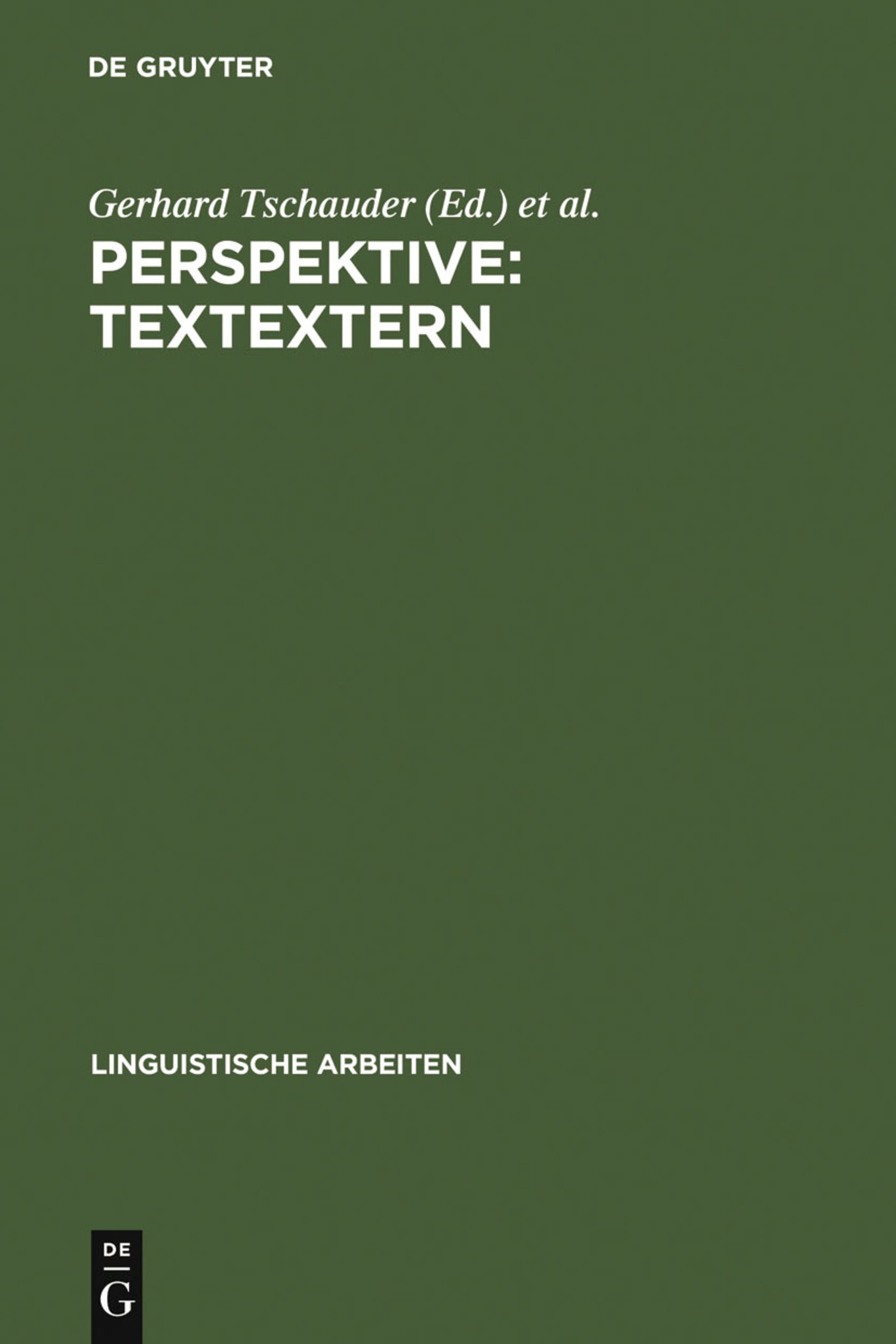 Perspektive: textextern