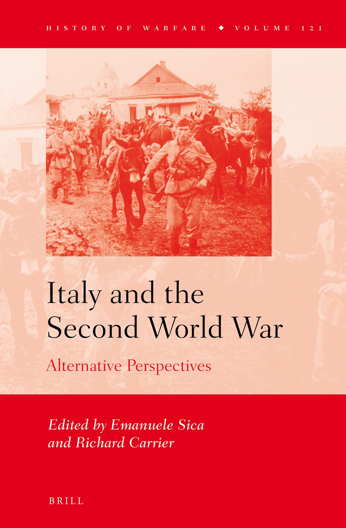 Cover image for Italy and the Second World War ISBN 9789004363335