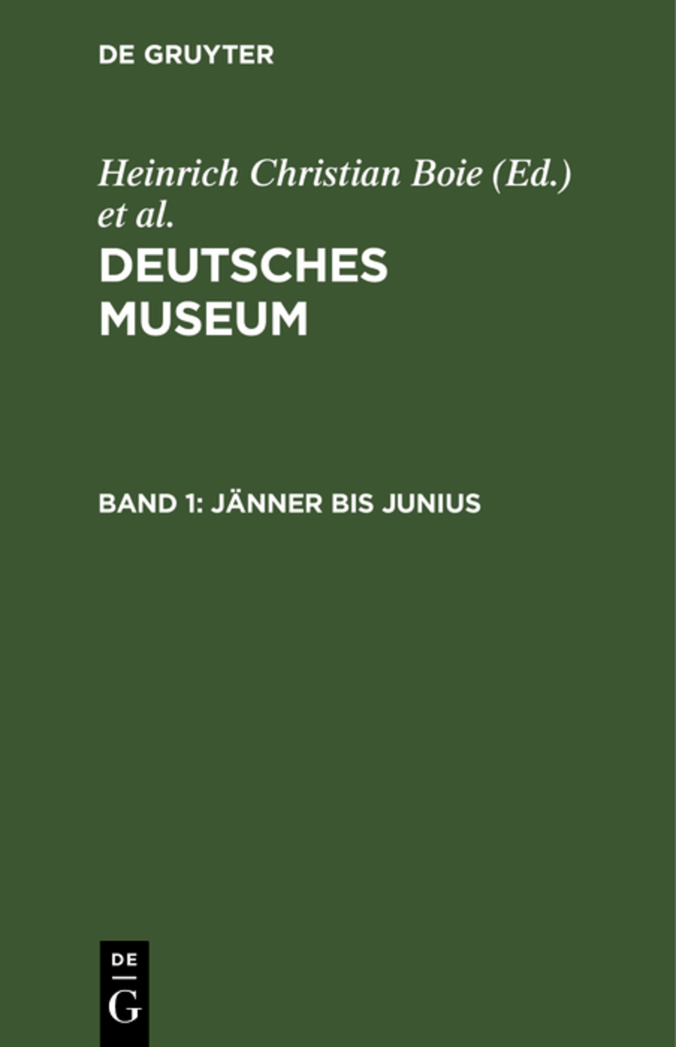 Jänner bis Junius