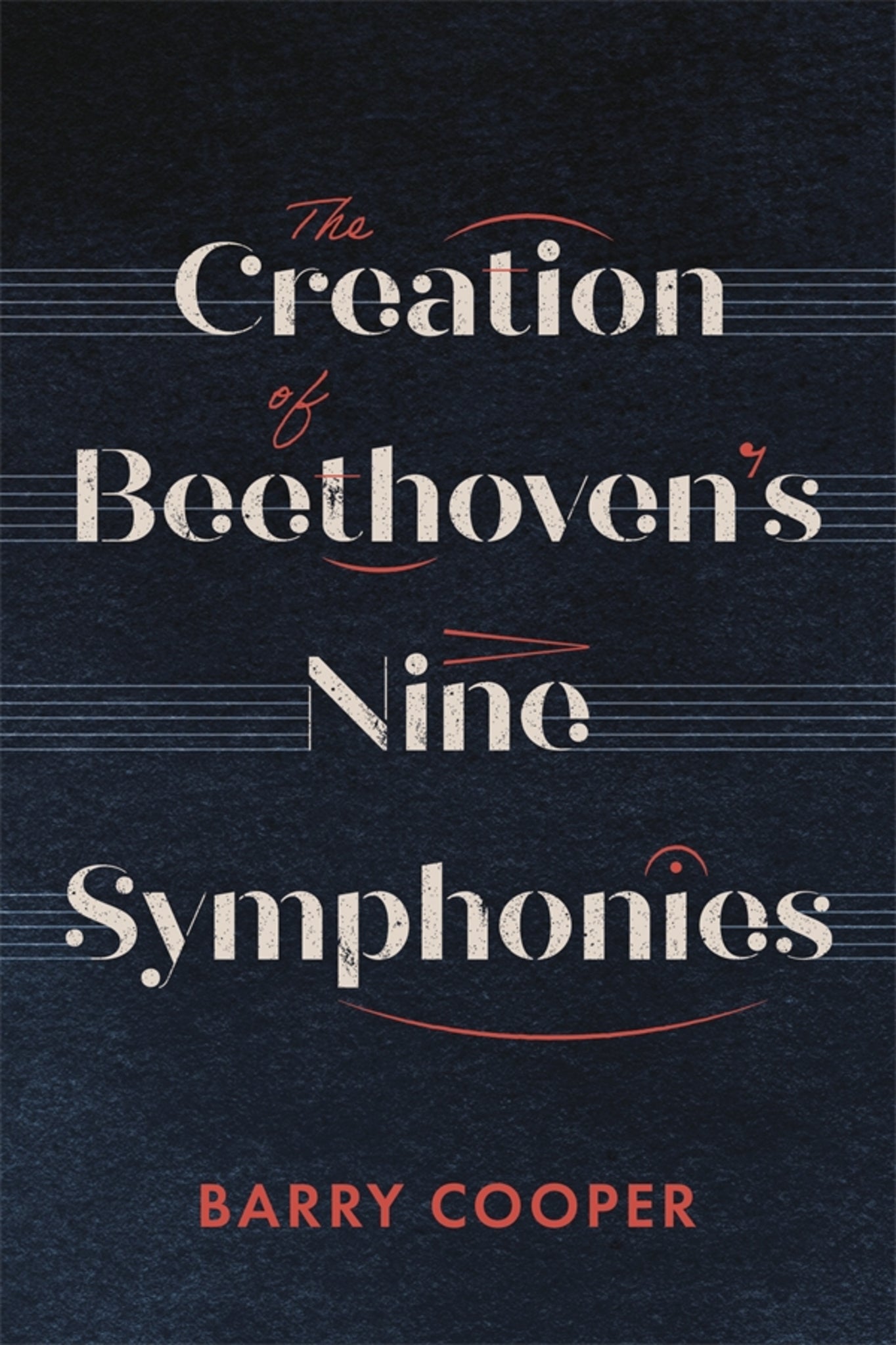 Cover image for The Creation of Beethoven's Nine Symphonies ISBN 9781783277919