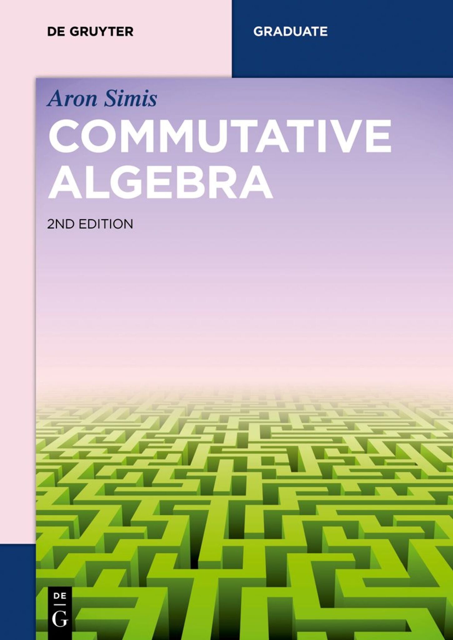 Cover image for Commutative Algebra ISBN 9783111078458
