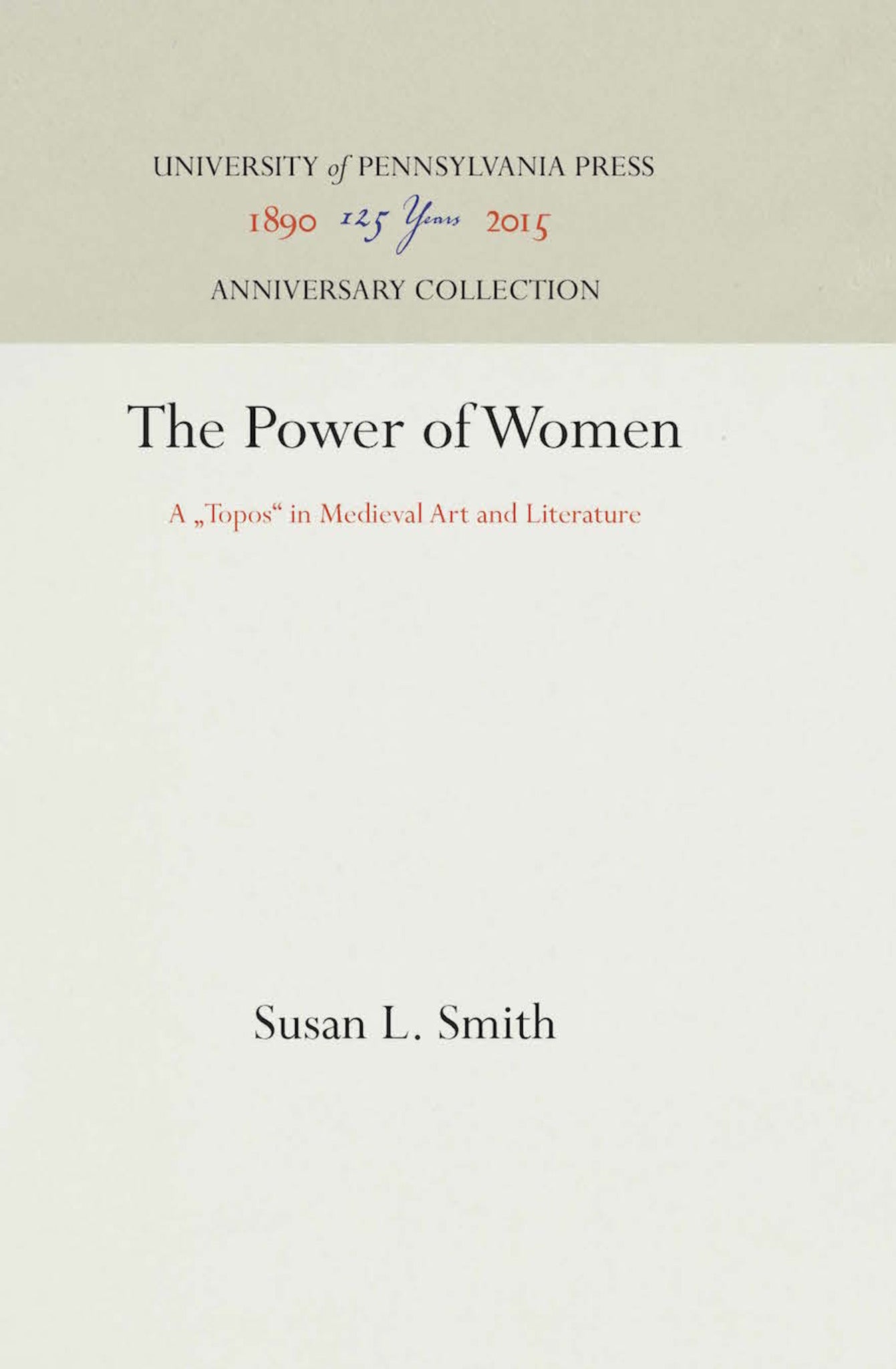 Cover image for The Power of Women ISBN 9780812232790