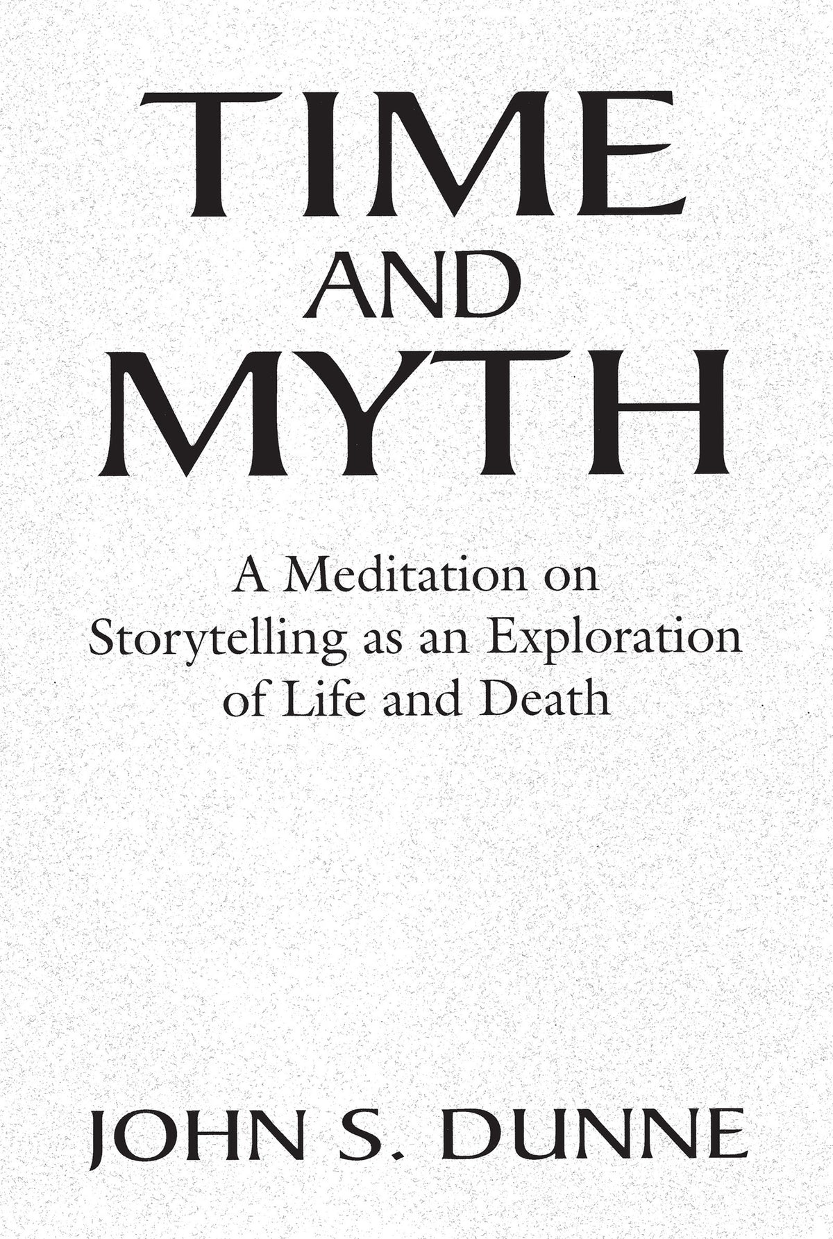 Cover image for Time and Myth ISBN 9780268018283