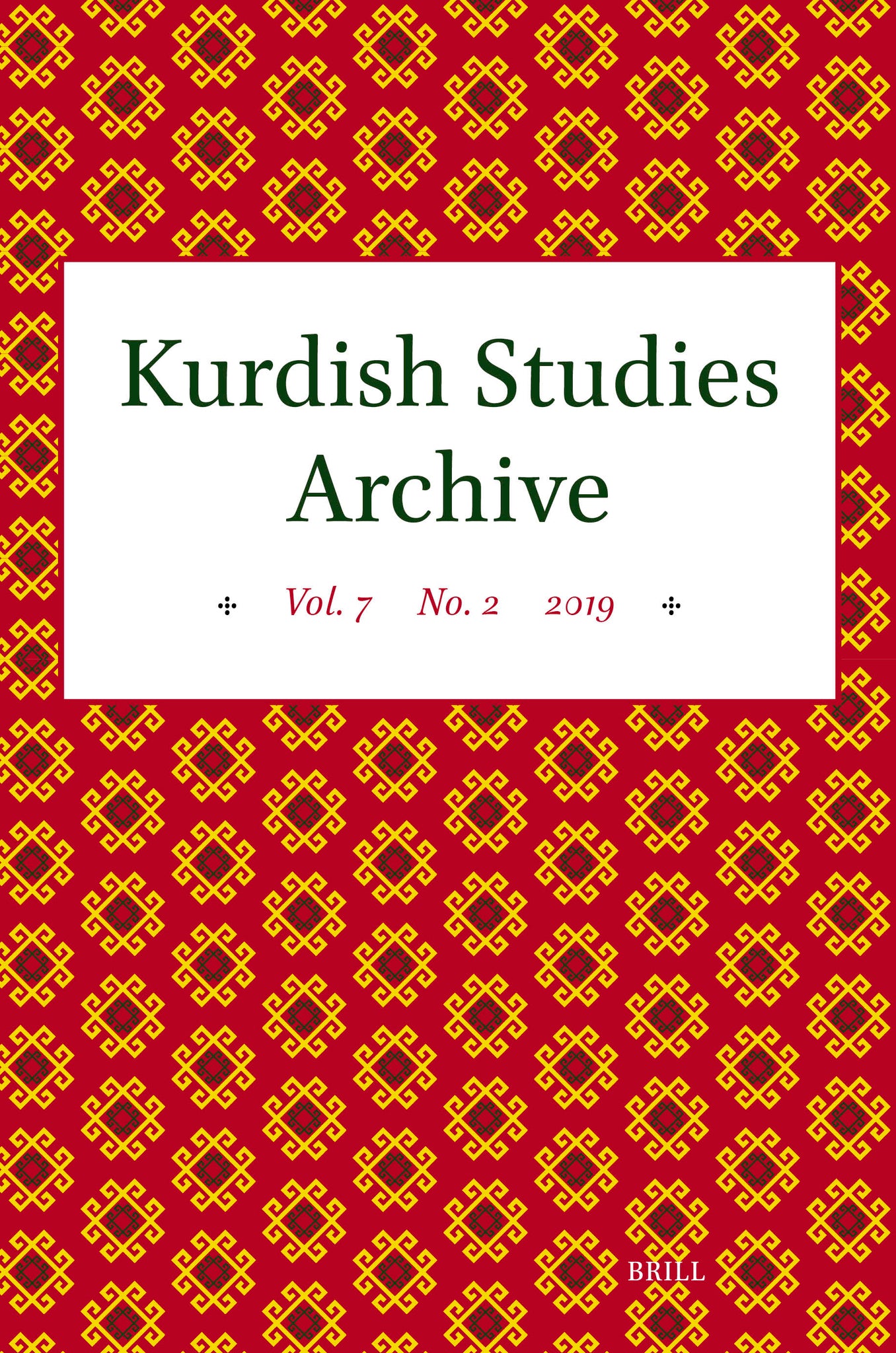 Cover image for Kurdish Studies Archive ISBN 9789004127586