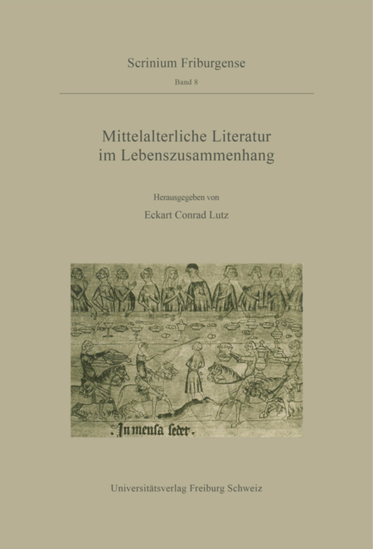 Cover image for Mittelalterliche Literatur im Lebenszusammenhang ISBN 9783110180596