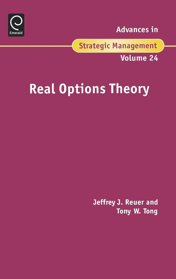 Cover image for Real Options Theory ISBN 9780762314270